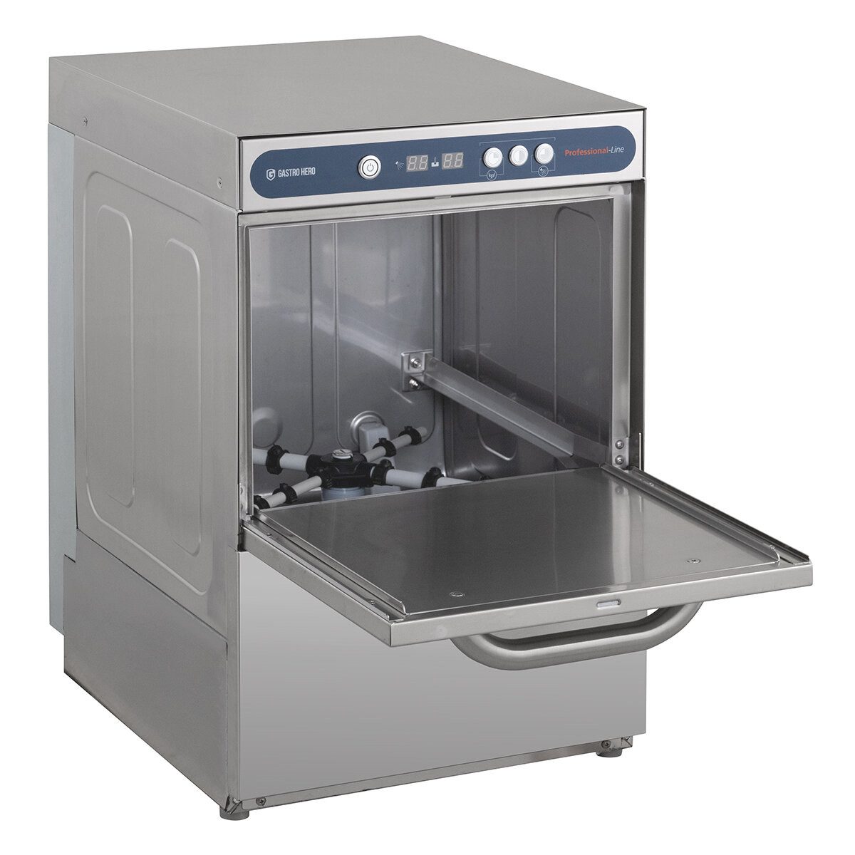 GastroHero Dönergrill Gläserspülmaschine PROFI Digital 40 SL 230V Gastro, 3050 W, mit Klarspüldosierer, mit Reinigerosierer, mit Ablaufpumpe