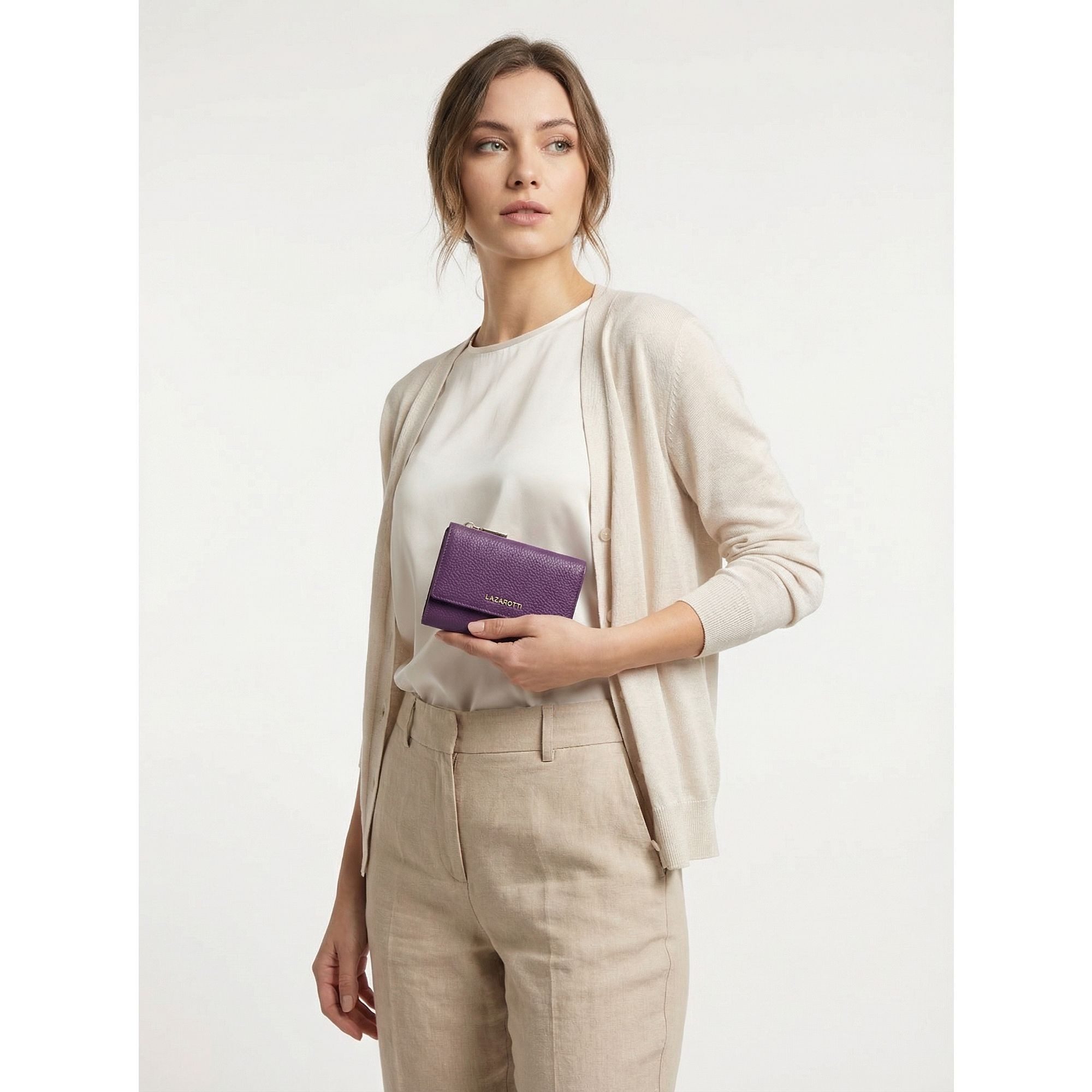 Lazarotti Geldbörse Bologna Leather, Leder