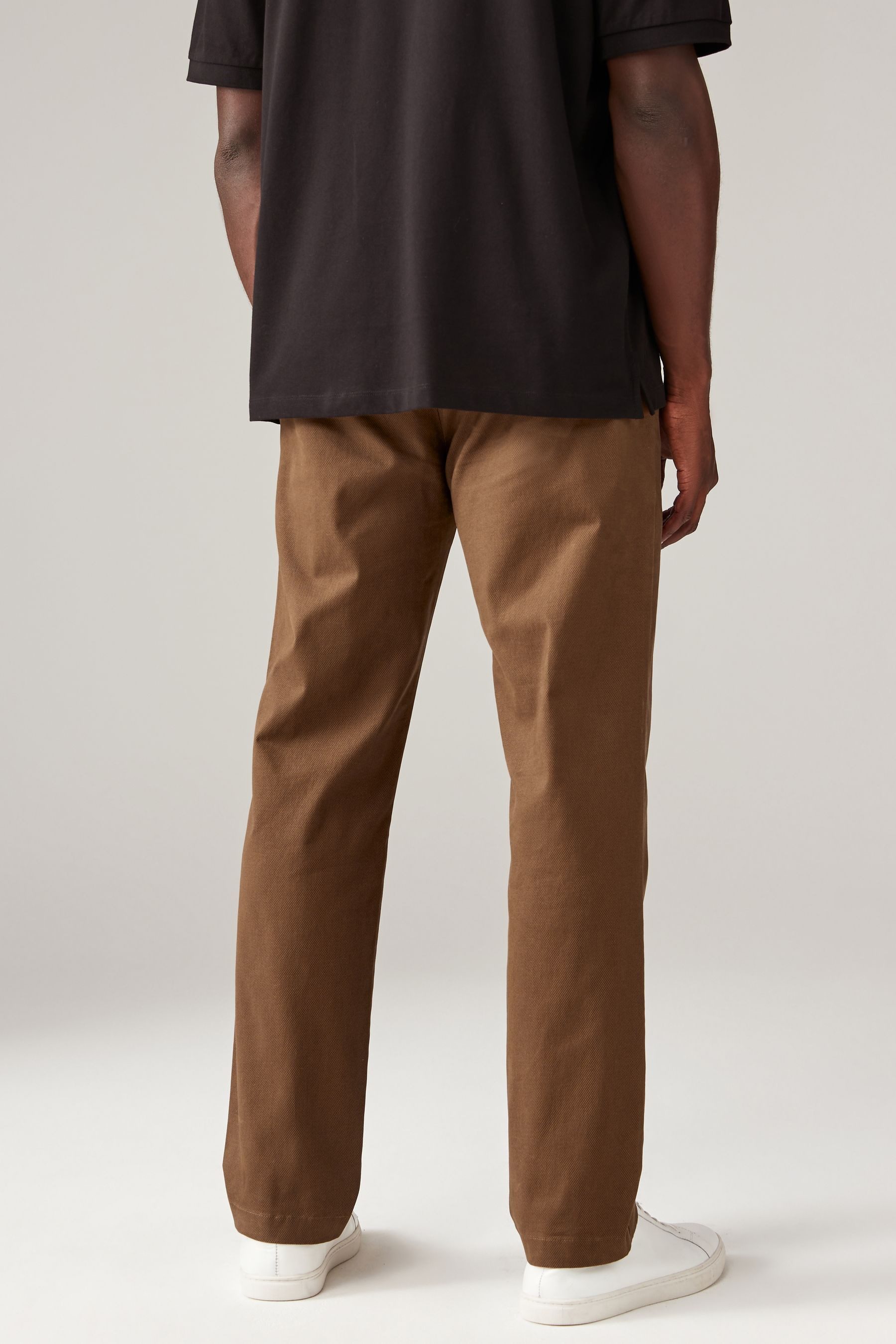 Next Chinohose Weiche Straight Fit Stretch-Chinohose günstig online kaufen