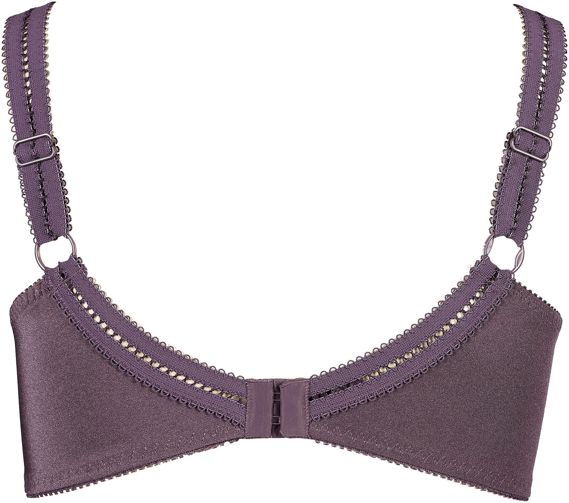 Elbrina Bügel-BH EMBROIDERY breite Träger, ohne Schale, mit Bügel, mit Spitze, feminin