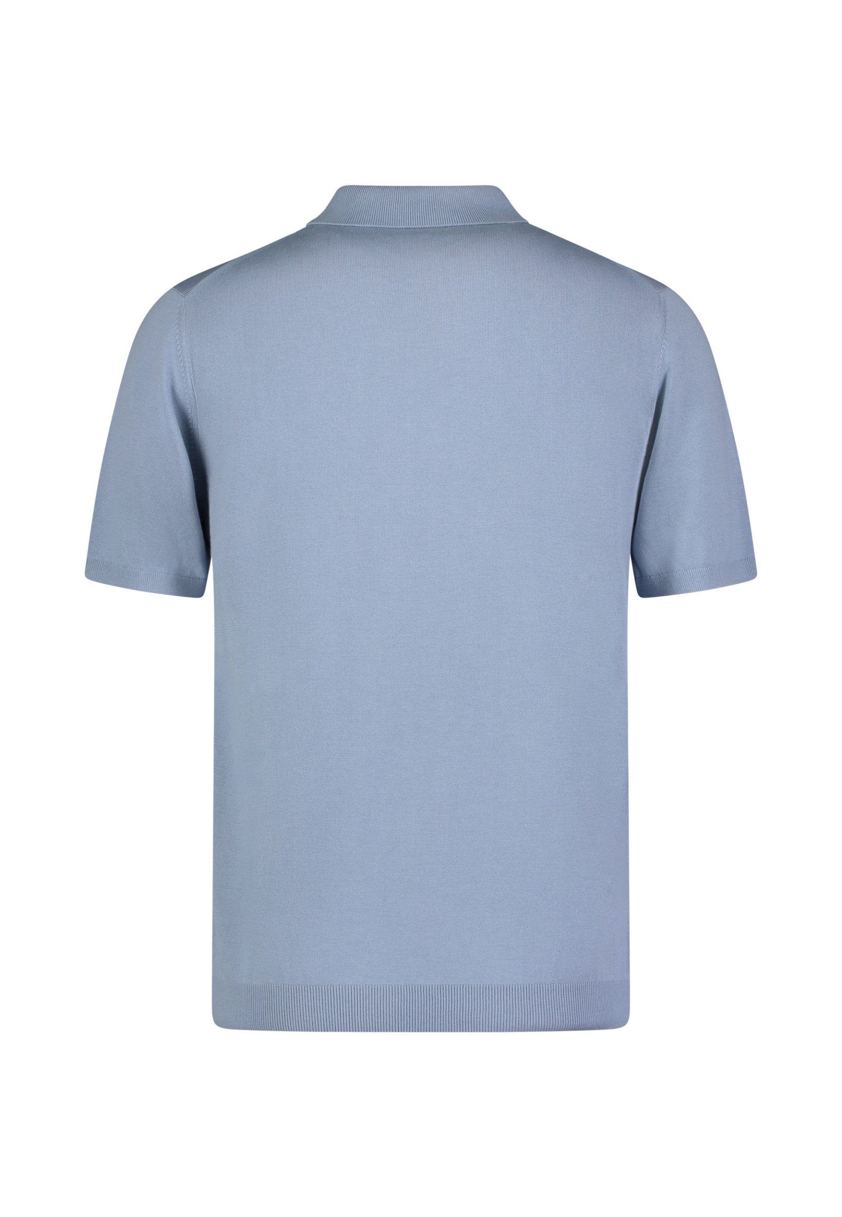 Roy Robson Strickpullover Kurzarmpullover mit Polokragen - Casual Fit