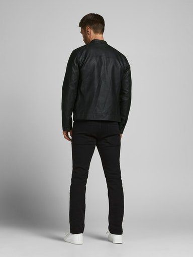 Jack & Jones Lederimitatjacke JJEWARNER JACKET günstig online kaufen