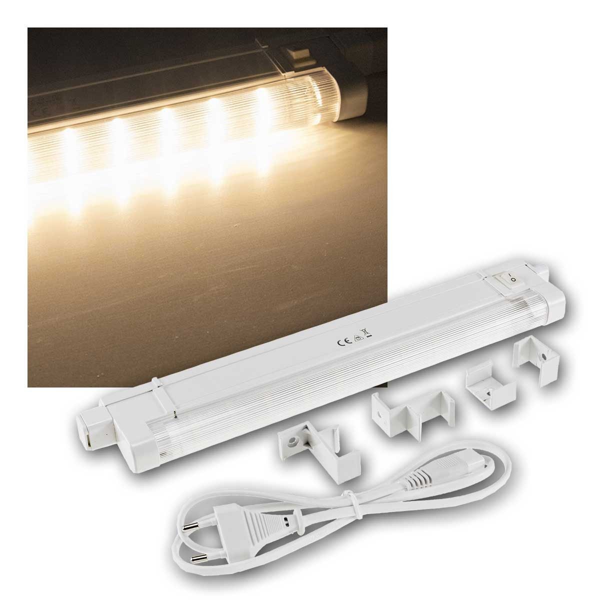 ChiliTec LED Unterbauleuchte LED Unterbauleuchte 27cm, warmweiß "SMD pro" 230V, warmweiß