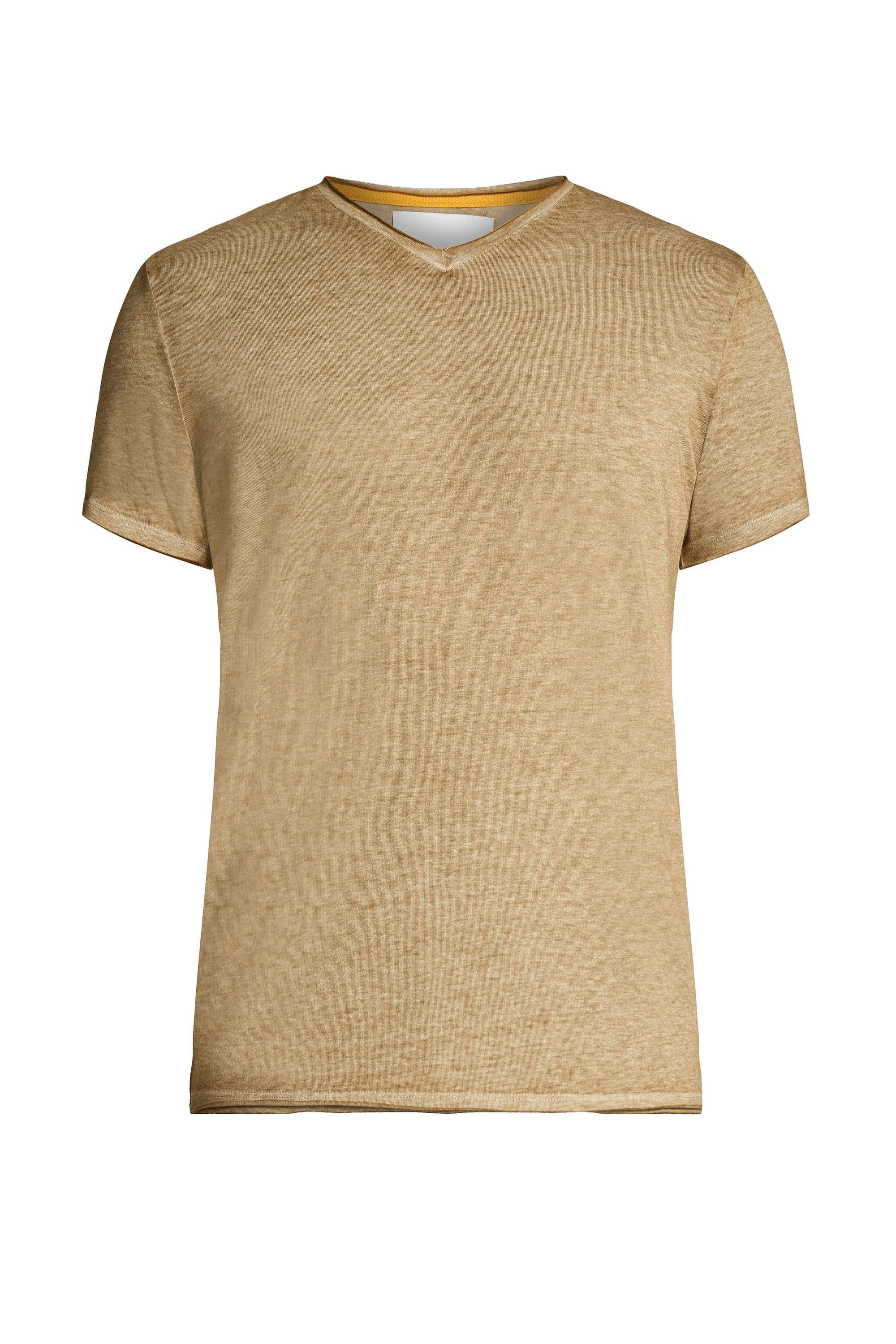 Zhrill Longshirt T-Shirt Riley Olive (0-tlg) | V-Shirts