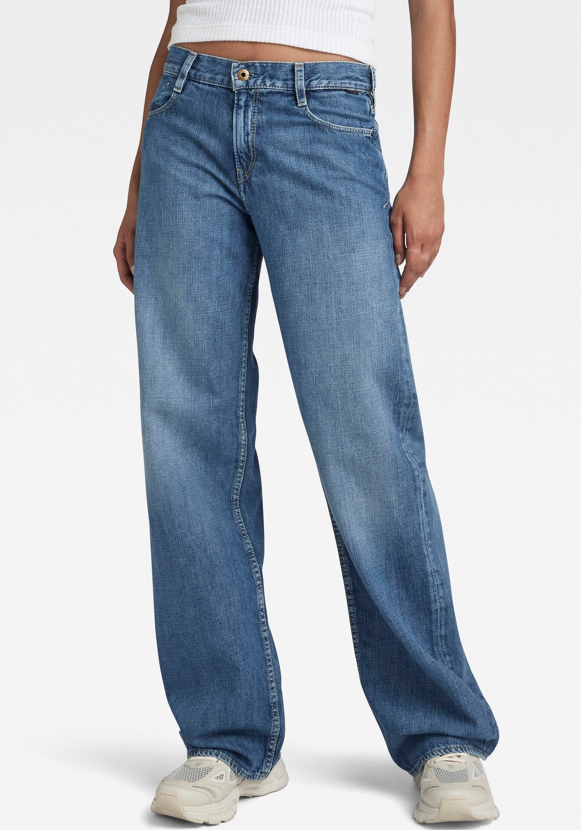 G-STAR Weite Jeans Jeans Judee Straight günstig online kaufen