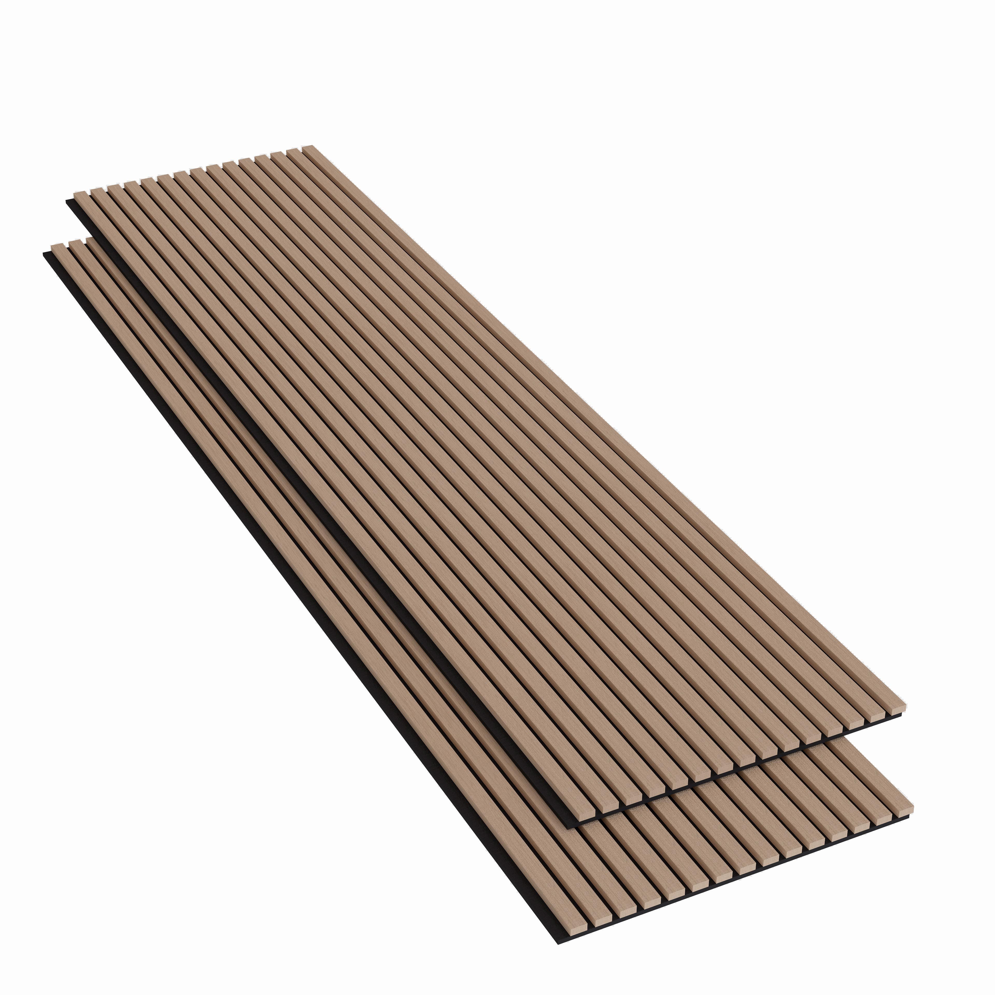 AICA Wandpaneel Akustikpaneele aus MDF—Dicke: 21 mm, (2-tlg) Stärke 21 mm. In verschiedenen Abmessungen und Farben erhältlich – Bild 4 von 5