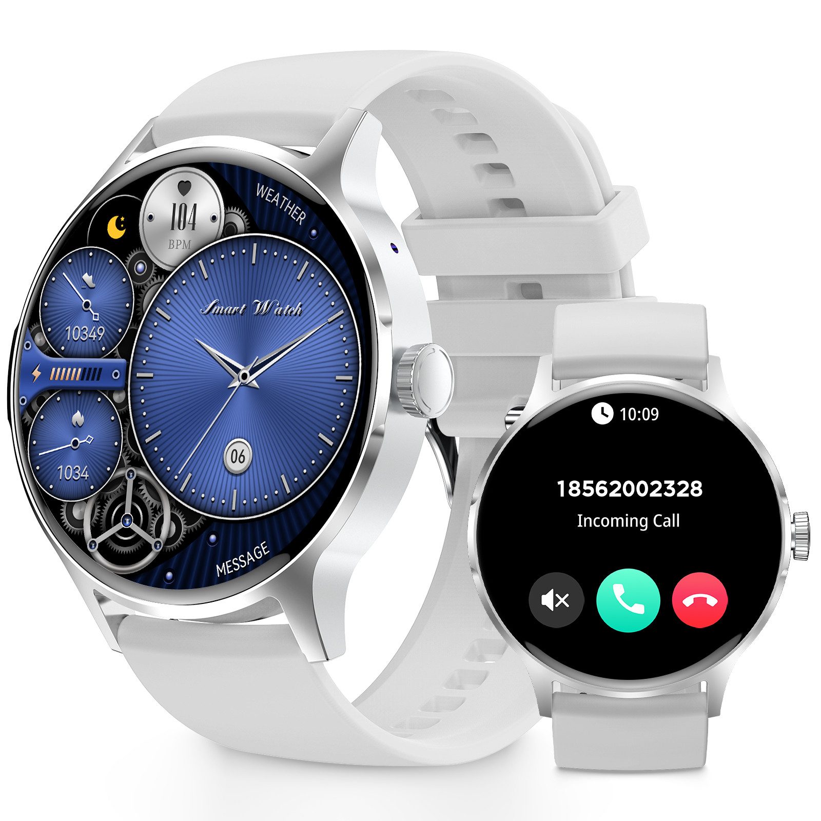 Yuede Smartwatch, Fitness Tracker uhr mit Anruffunktion für Damen und