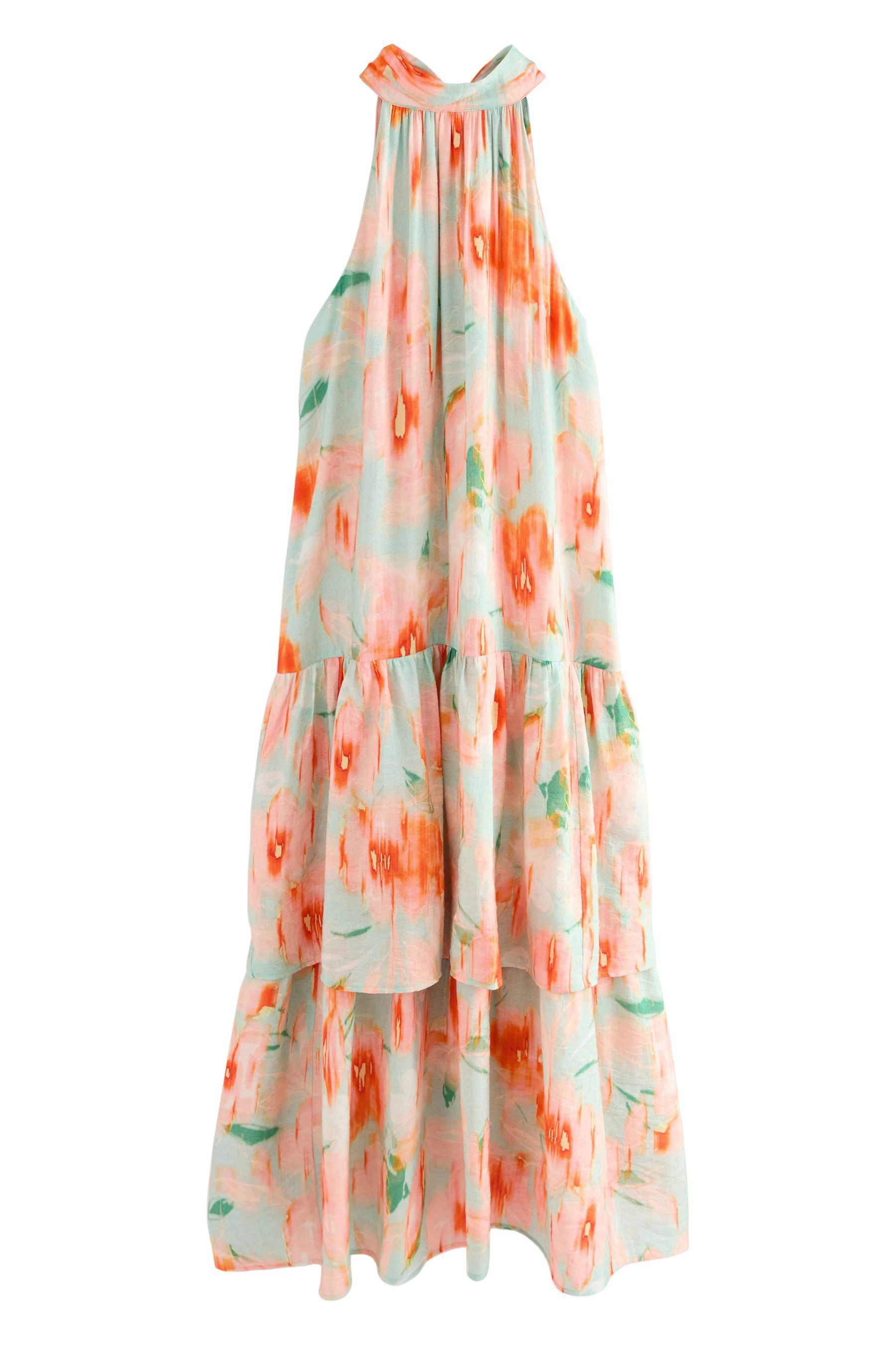 Next Maxikleid Maxi-Lagenkleid mit Neckholder und günstig online kaufen