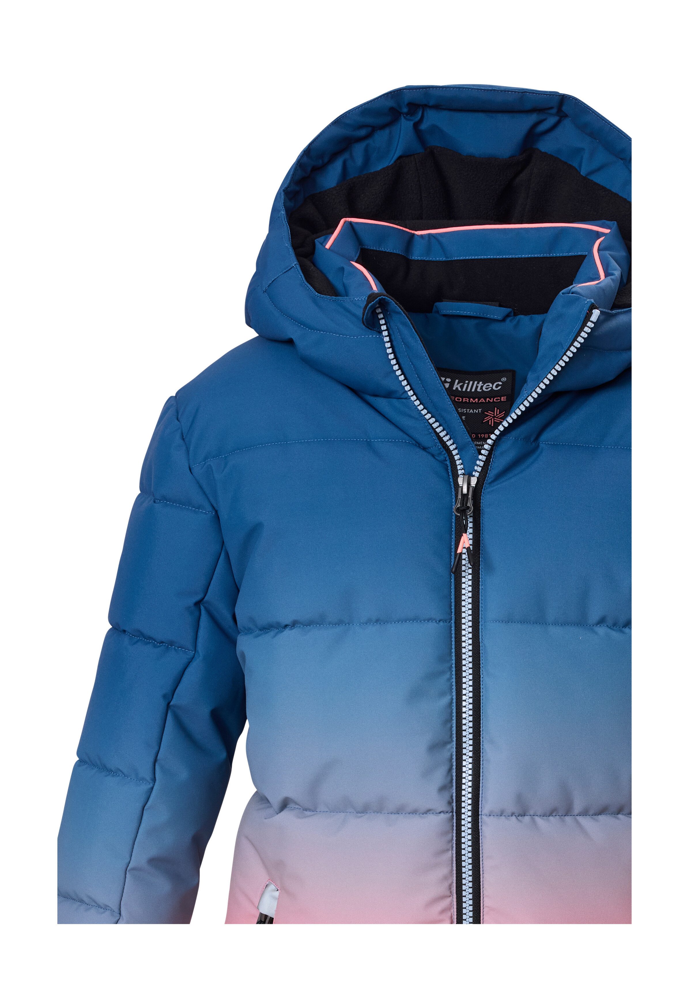 Killtec Skijacke KSW 330 GRLS SKI QLTD JCKT Wasserabweisende Winterjacke, atmungsaktiv, verstellbare Kapuze – Bild 3 von 5