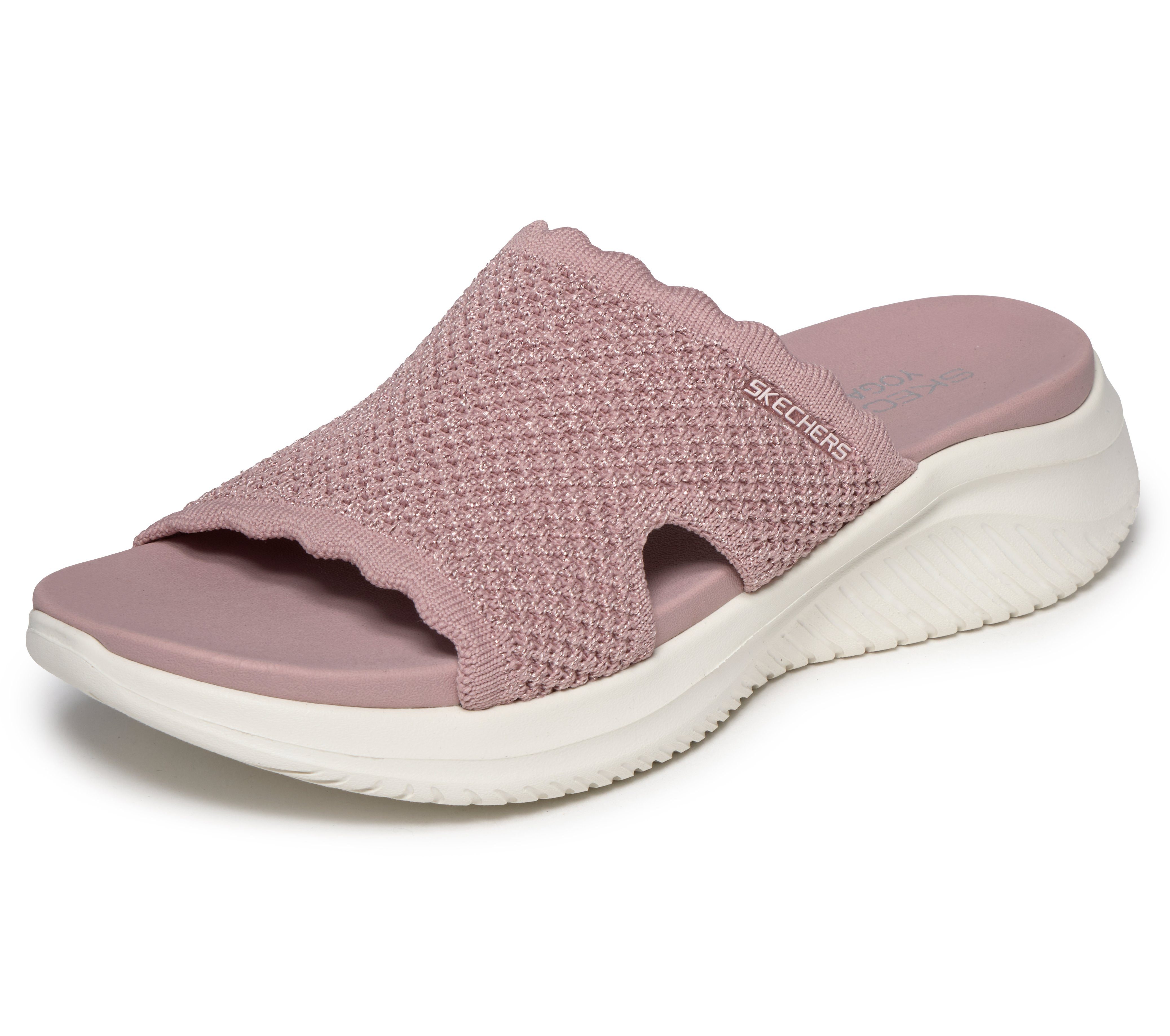 Skechers ULTRA FLEX 3.0 SANDAL-BRING IT! Pantolette Sommerschuh, Strandschuh, Badeschuh mit Yoga Foam