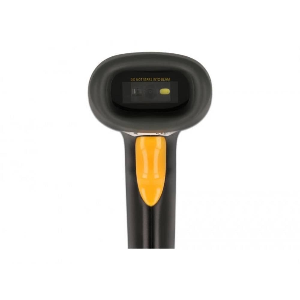 Delock 2D Barcode-Scanner Kabelgebunden 2D, 1D LED Schwarz, Orange Scanner