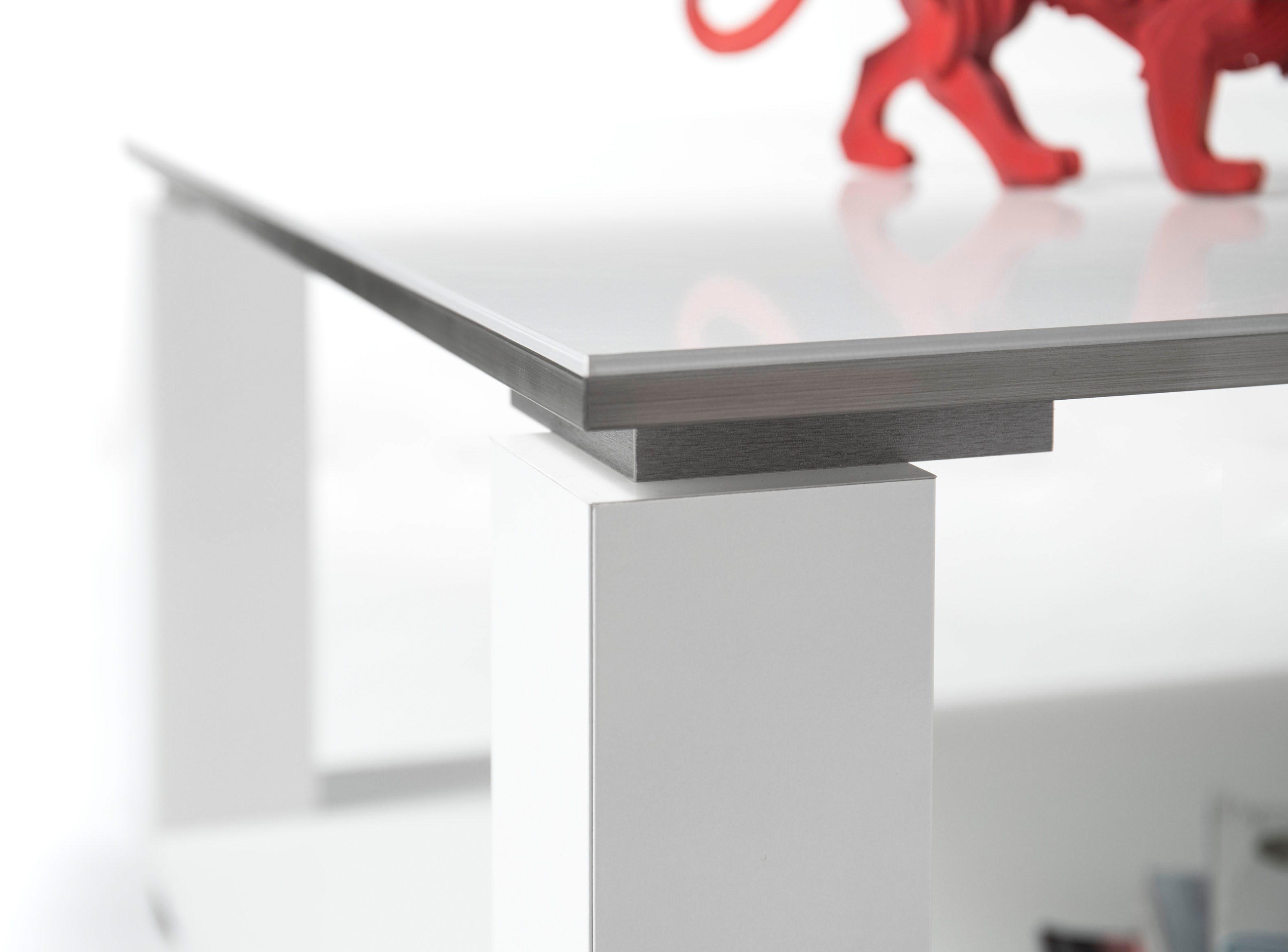 Stolkom Sp.z.o.o. Couchtisch Romy, weiß Glanz, Tisch in 3 Ausführungen günstig online kaufen