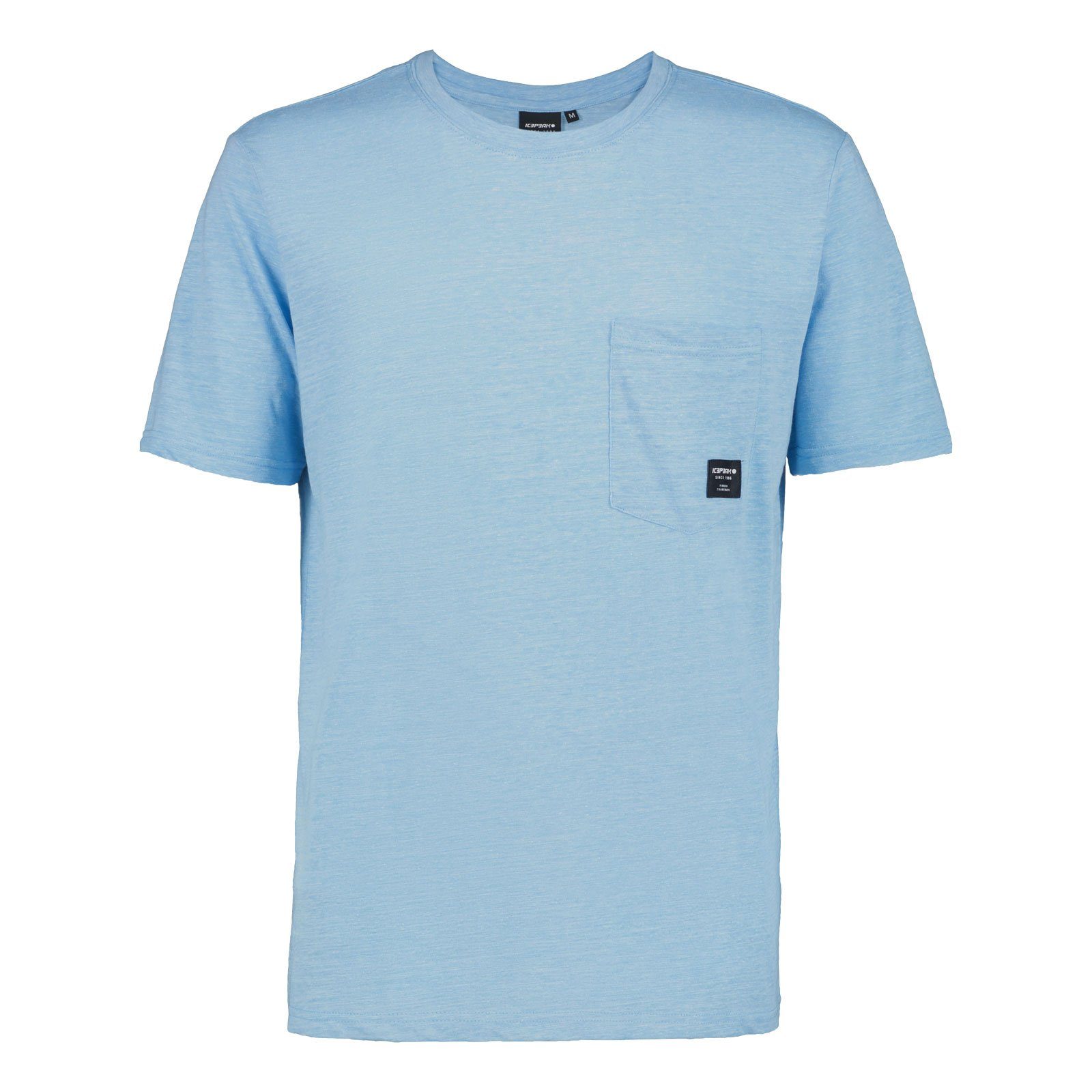 Icepeak Funktionsshirt Abilena mit kurzen Ärmeln und Rundalsausschnitt