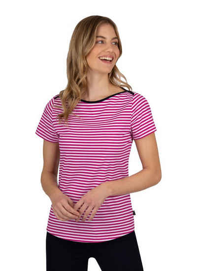 Trigema T-Shirt TRIGEMA Geringeltes T-Shirt in verschiedenen Farben