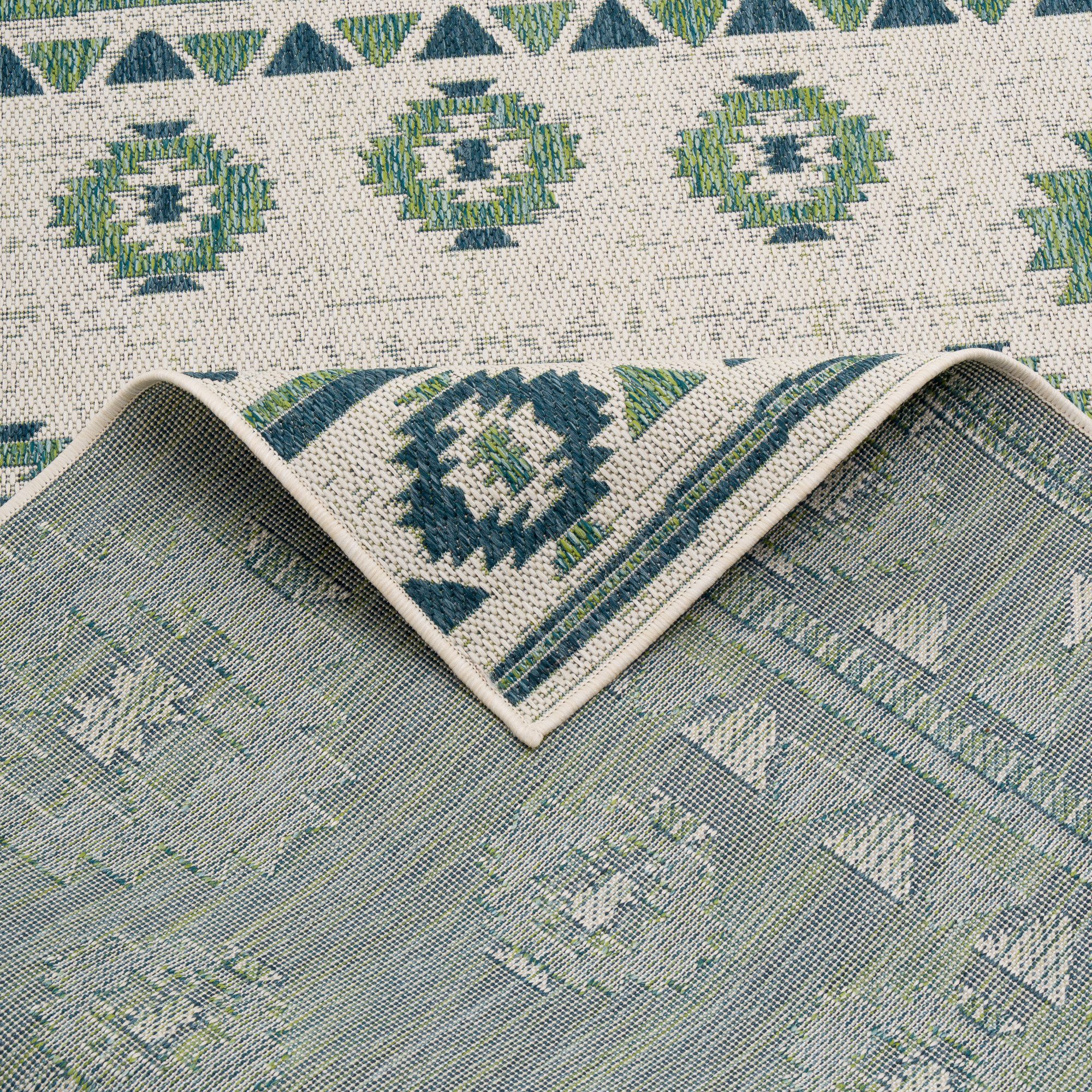 Pergamon Outdoorteppich In- und Outdoor Teppich Carpetto Vintage, Rechteckig, Höhe: 6 mm – Bild 4 von 5