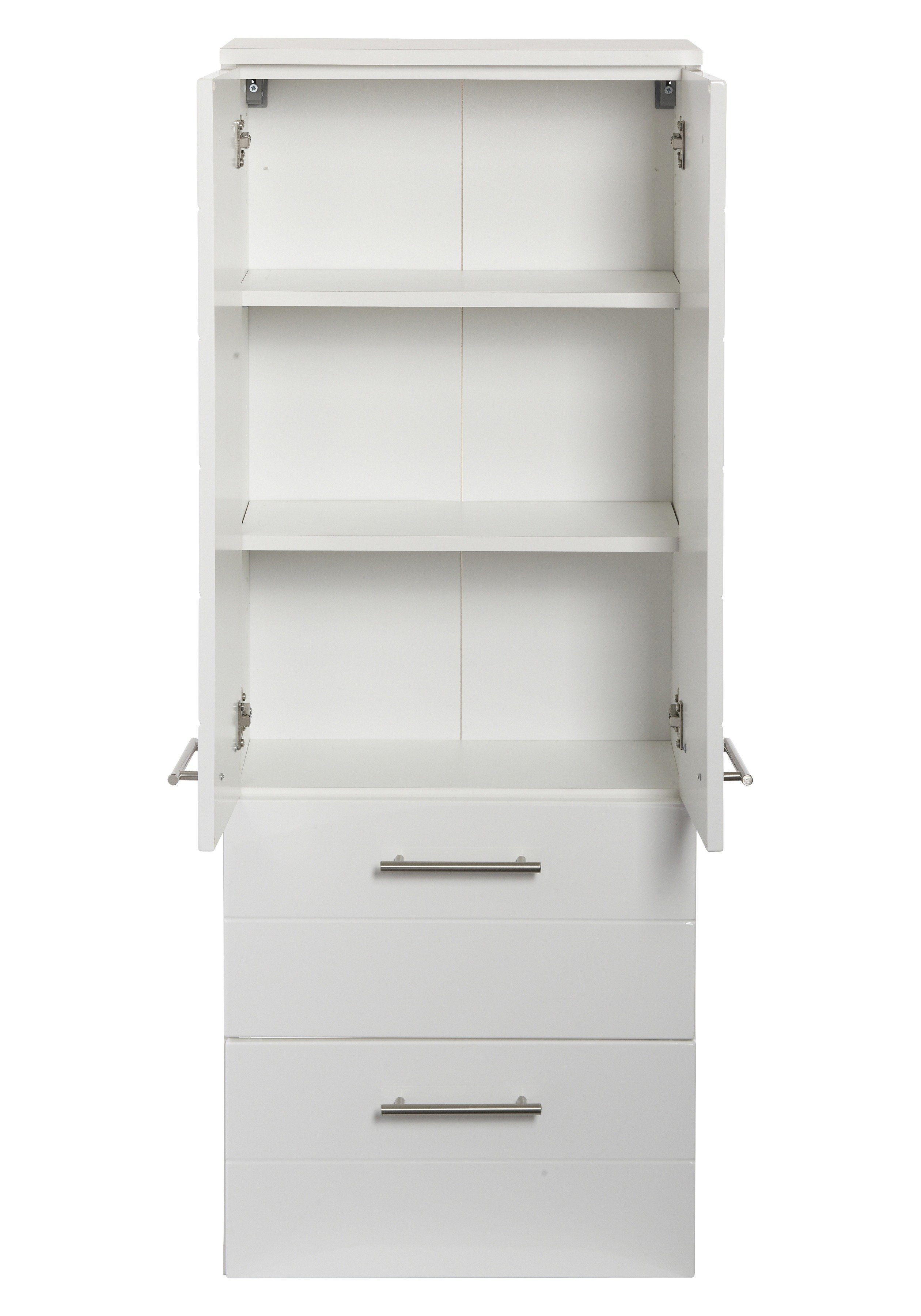 welltime Midischrank Porto Breite 50 cm, mit hochglänzenden Fronten