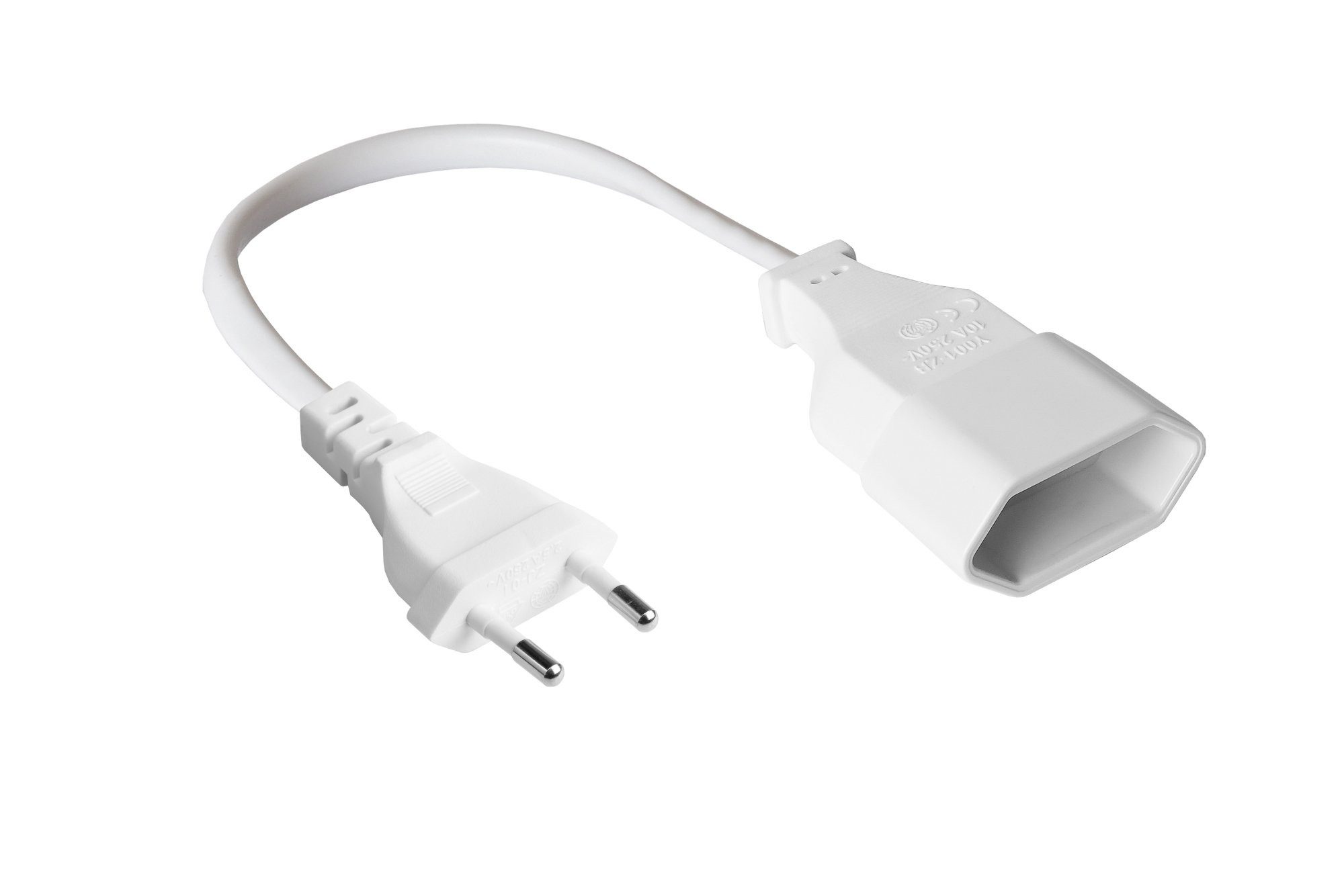 Kabelmeister Netzkabel, (20 cm)