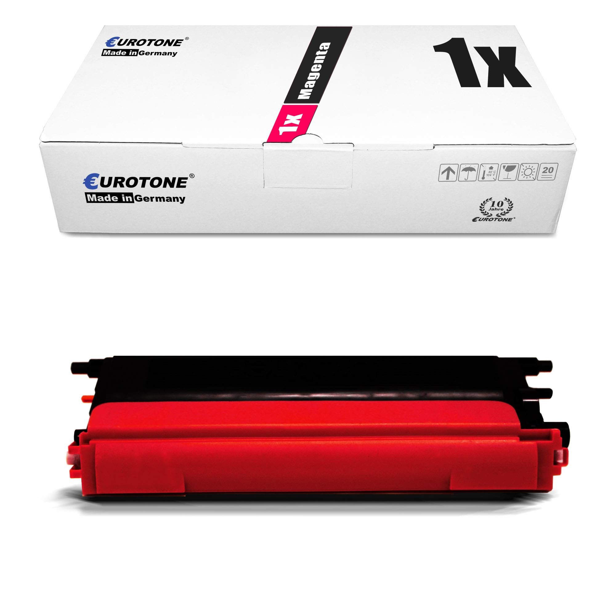 Eurotone Tonerkartusche TN135M, (Einzelpack, 1-St., Lieferumfang: 1er-Pack in Magenta Toner in Magenta), Eurotone Toner TN135M, 1er-Pack in Magenta, Magenta