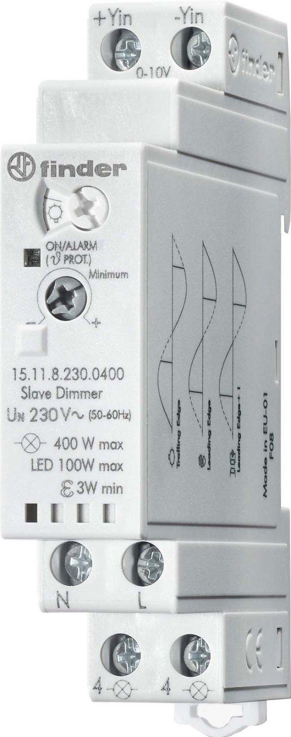 finder Abdeckrahmen Finder Dimmer elektronisch 15.11.8.230.0400