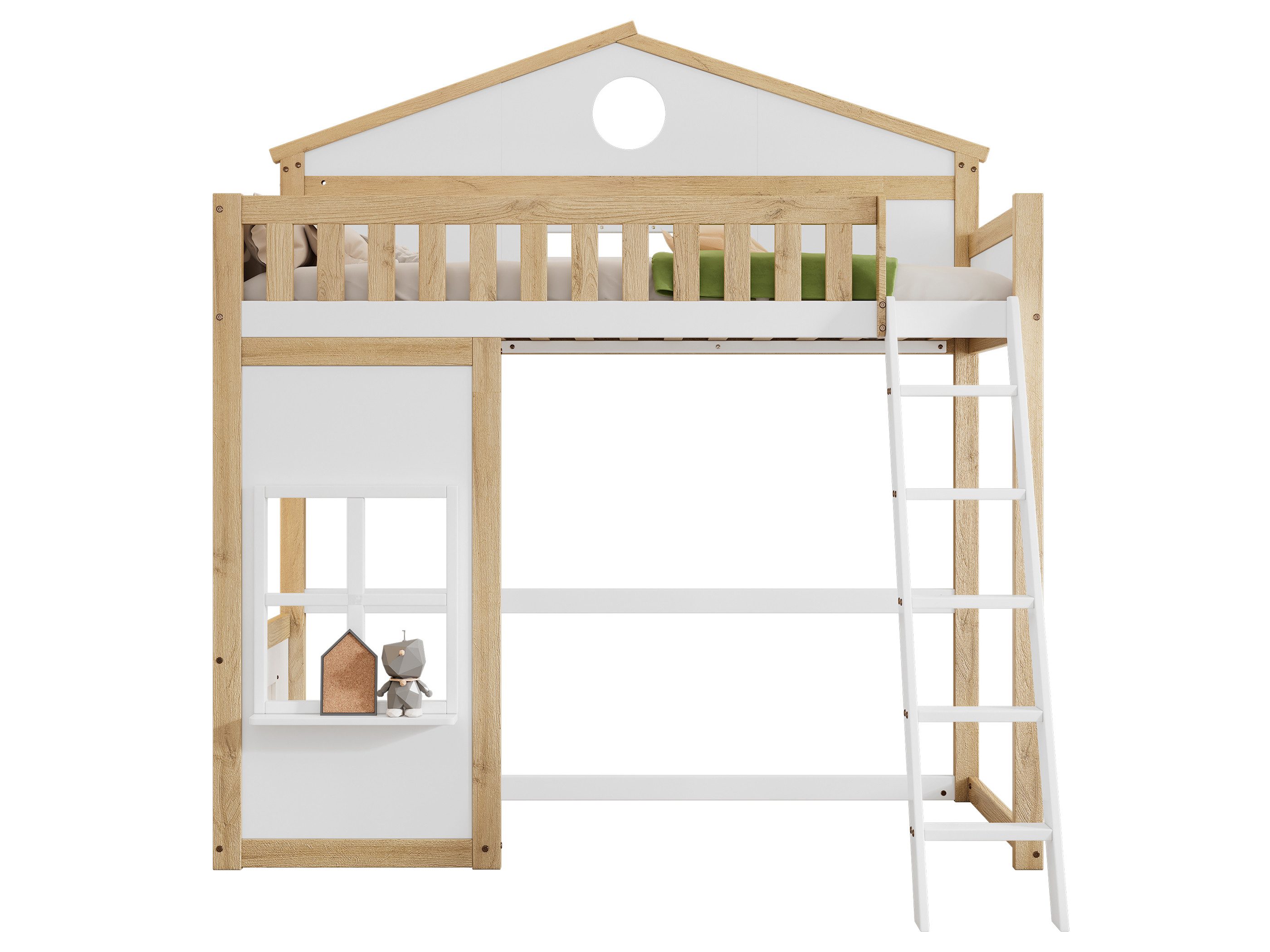 SeedWave Hochbett Modernes Hausbett Kinderbett mit günstig online kaufen