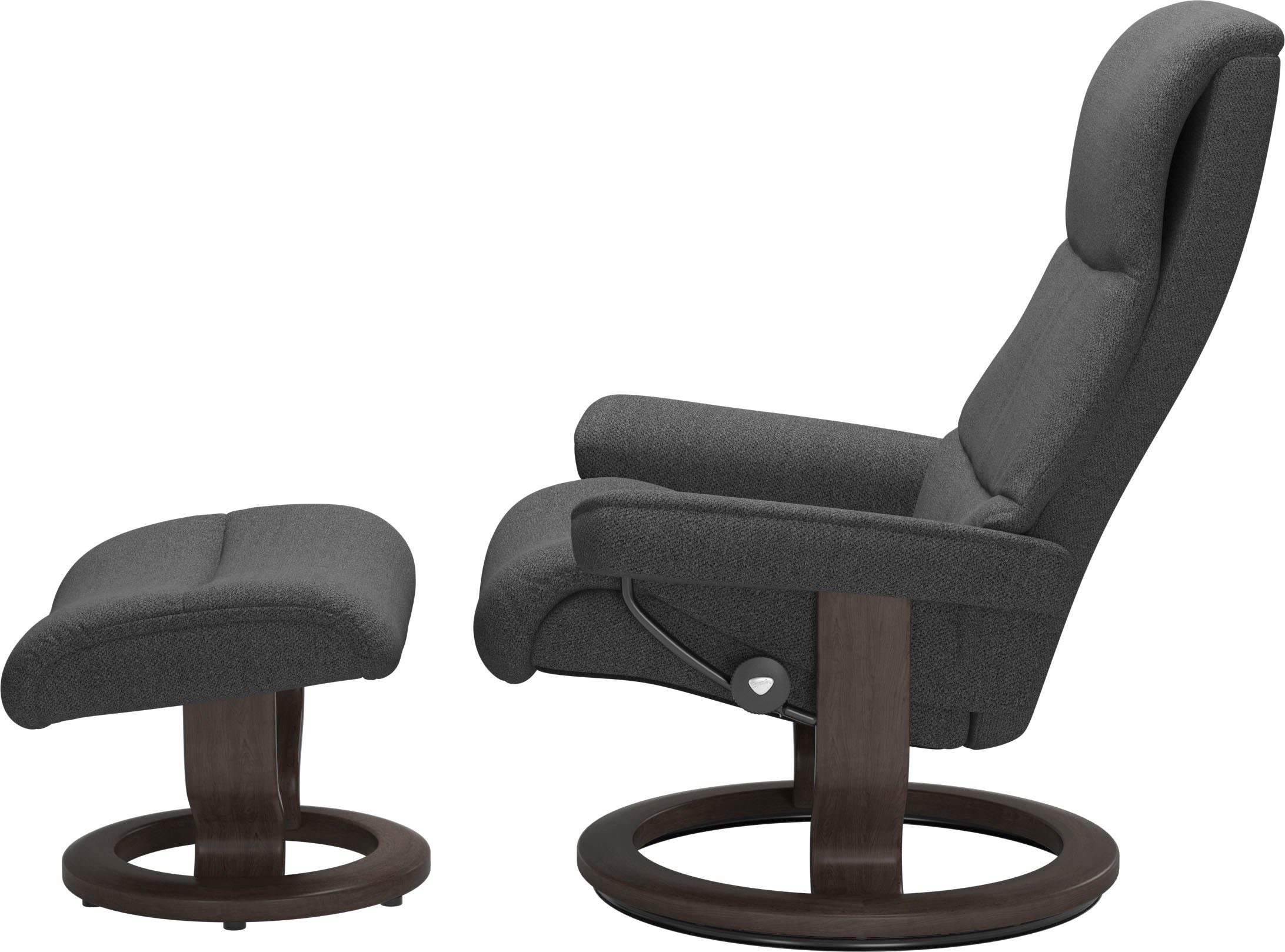 Wenge Relaxsessel Classic M,Gestell Base, Stressless® mit View, Größe