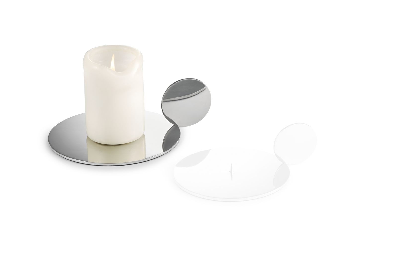 PHILIPPI Tischkerzenhalter, PHILIPPI Kerzenhalter RADIUS L - 15 cm (h)