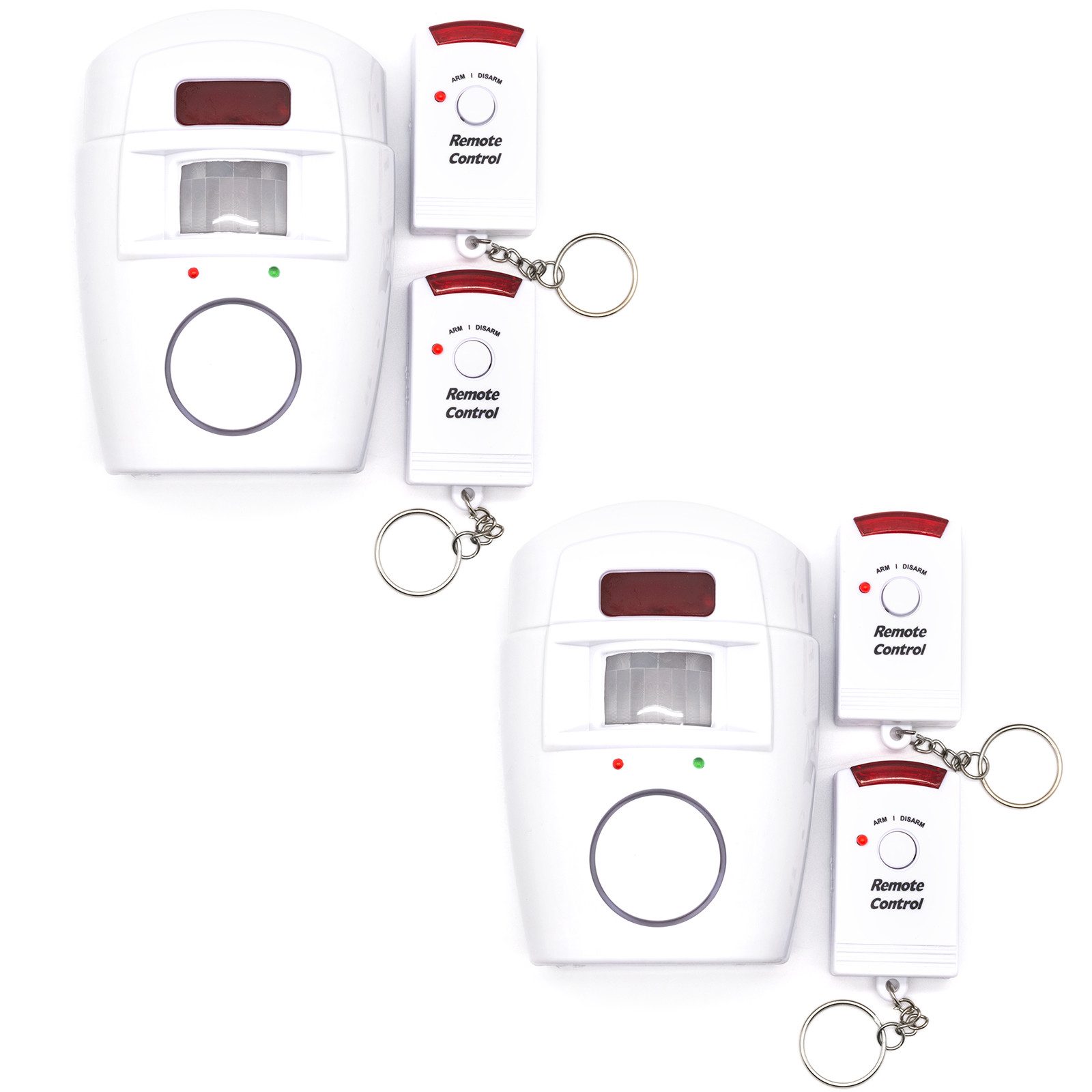 Adapter Universe Set 2x Sensor Alarmanlage Sicherheit System Bewegungsmelder Alarm Alarmsirene