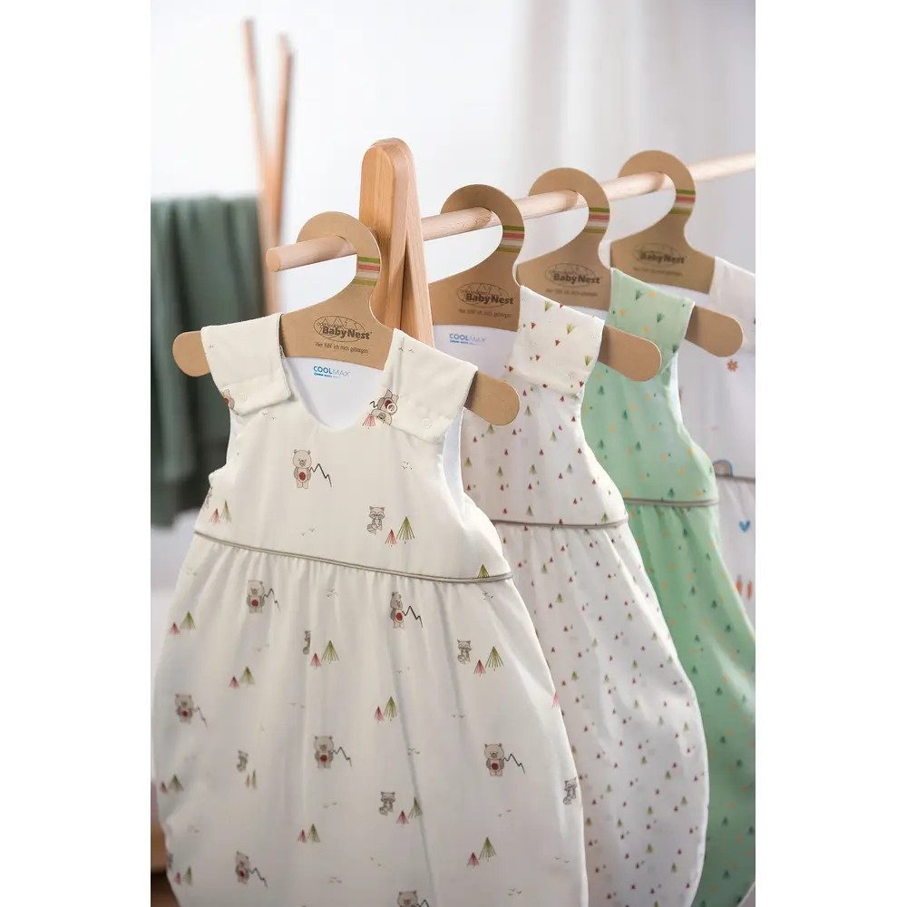 Odenwälder Babyschlafsack timmi cool Jersey-Schlafsack Gr. 110, Rainbow ecru