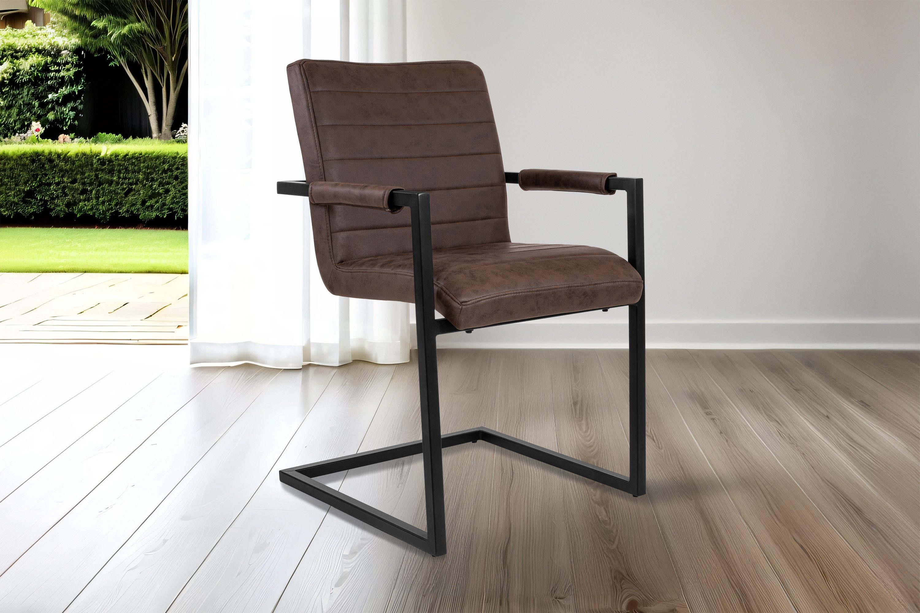 Loreno® Freischwinger Parzivo, mit Stoff oder günstig online kaufen
