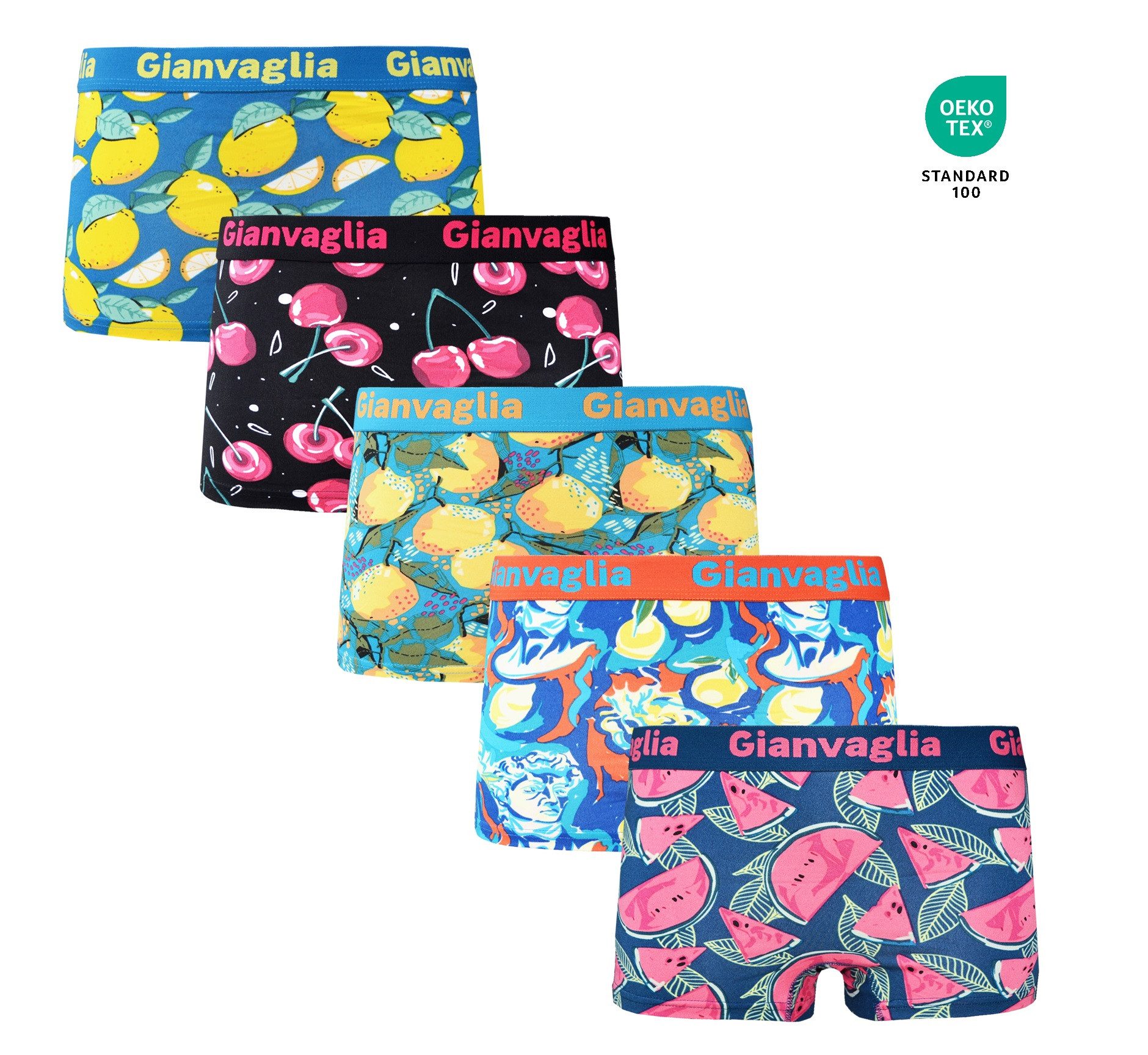 Holland Underwear Boxershorts 5er Pack Deluxe Damen Boxershort Slips Panty günstig online kaufen