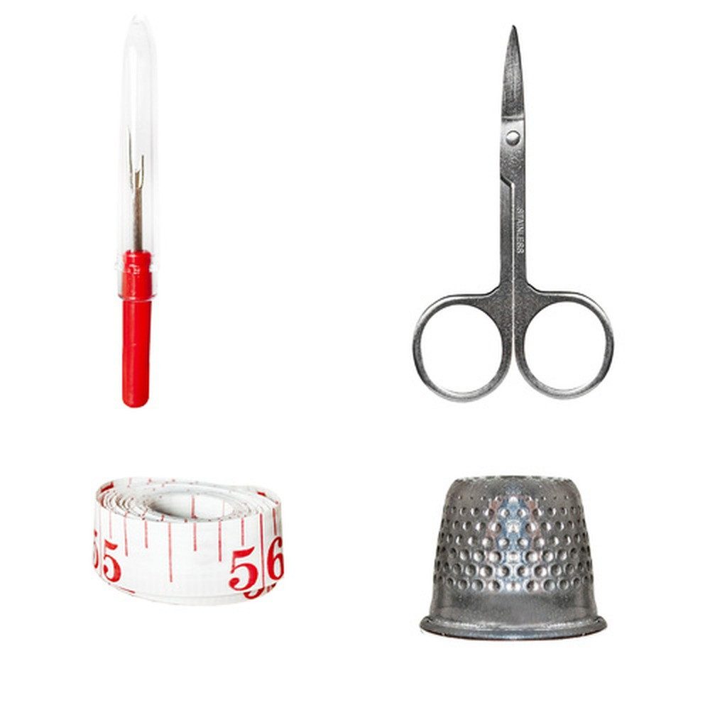 Ruhhy Nähnadeln Flickzeug Nähset, Spar-Set 70 St., flicken, Fäden und Zubehör ist perfekt für Anfänger und Fortgeschrittene