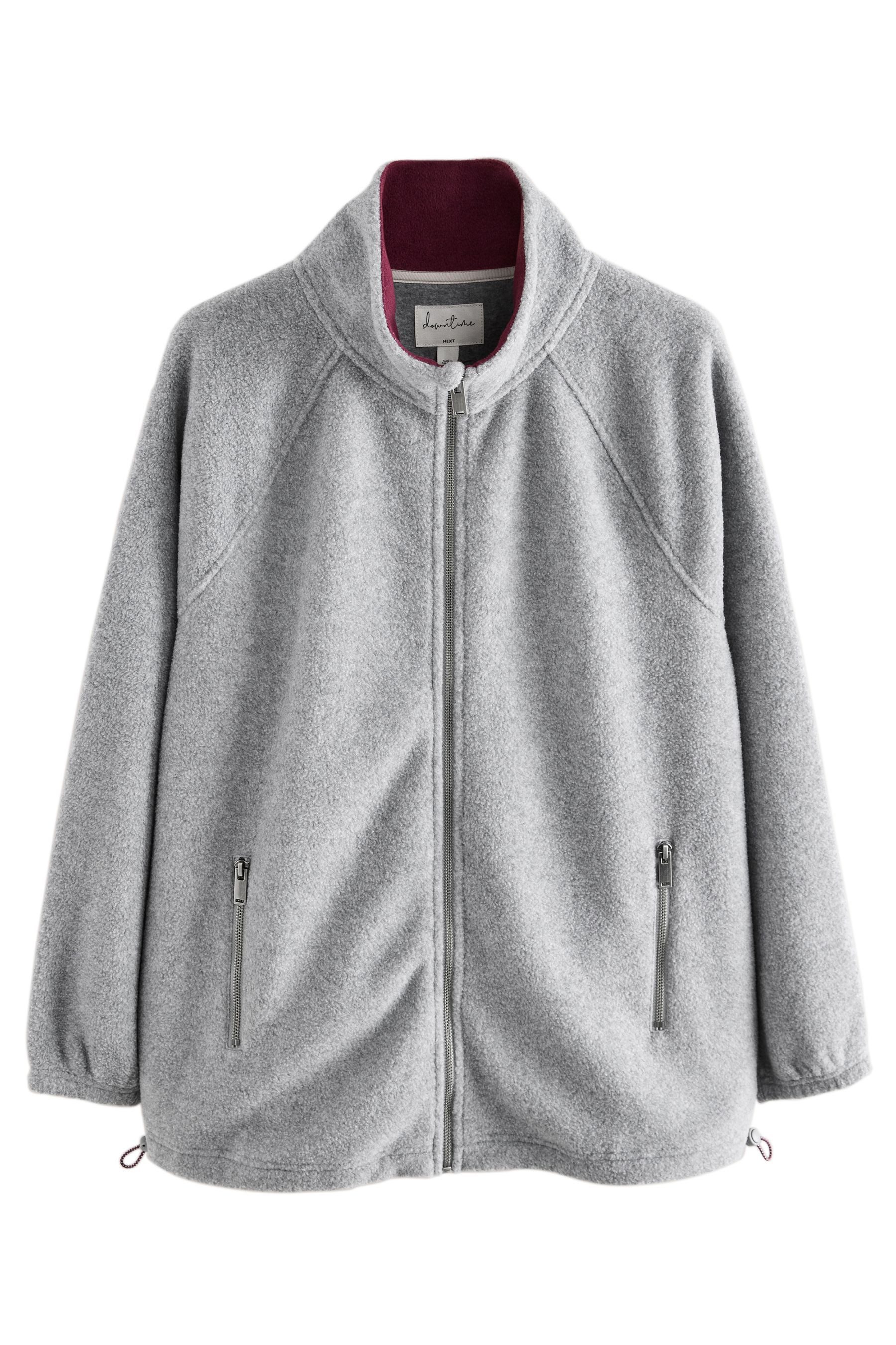 Fleecejacke Fleece-Jacke mit Reißverschluss