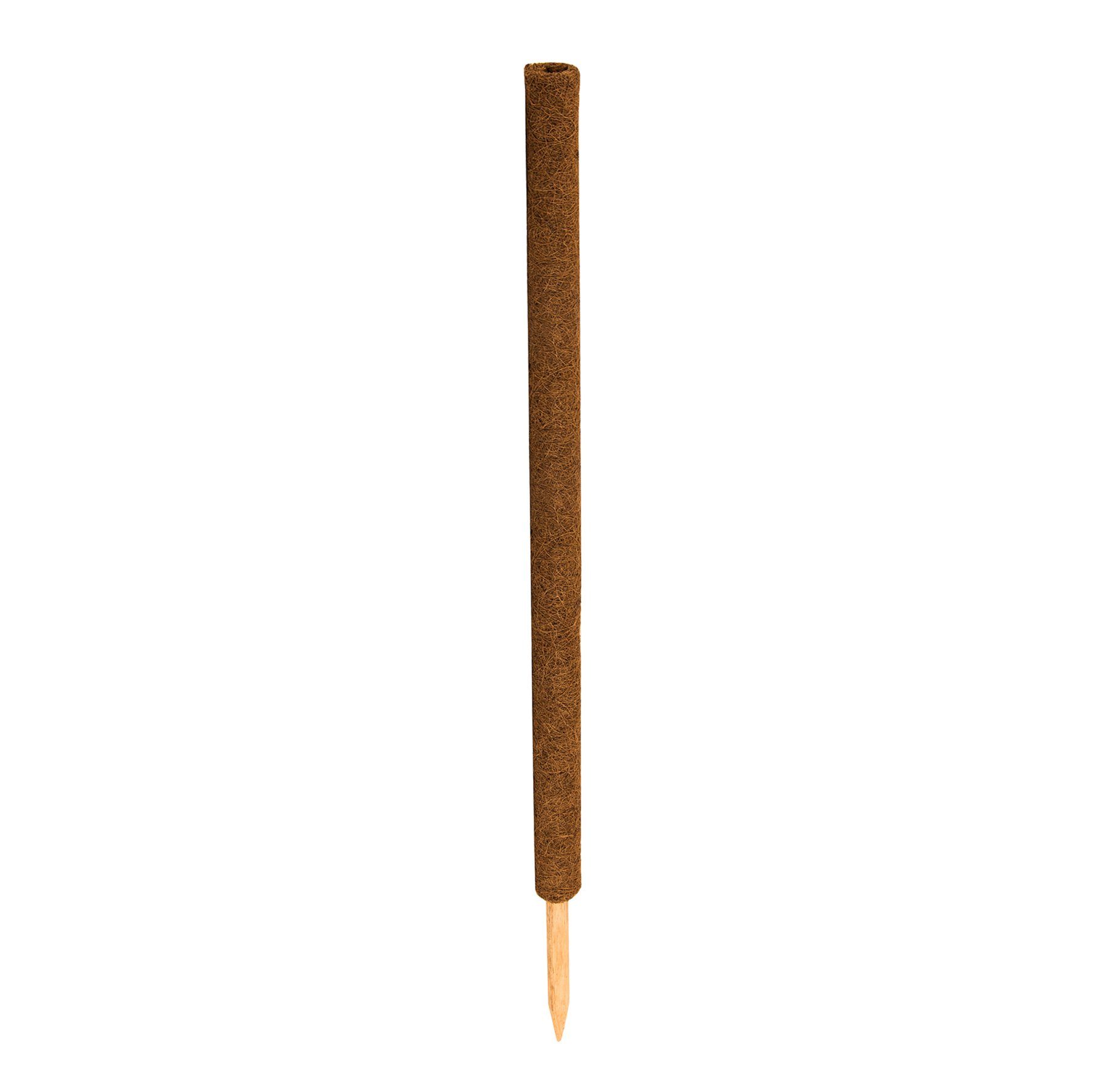 BigDean Ranksäule Kokos Pflanzstab 110 cm Rankstab Rankhilfe Blumenstab Packung, 1 St., 1 stab, Rankhilfe, Monstera Rankhilfe, Pflanzstab aus Kokos, Moosstab – Bild 2 von 5