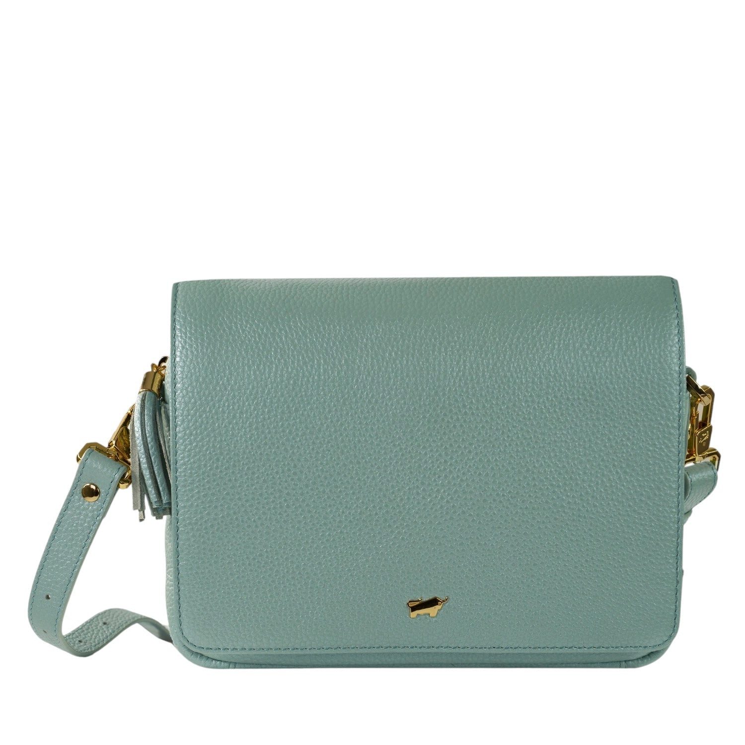 Braun Büffel Umhängetasche ALESSIA Umhängetasche Flap pale green