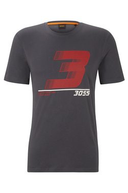 BOSS ORANGE T-Shirt Tee3055 mit Print auf der Brust