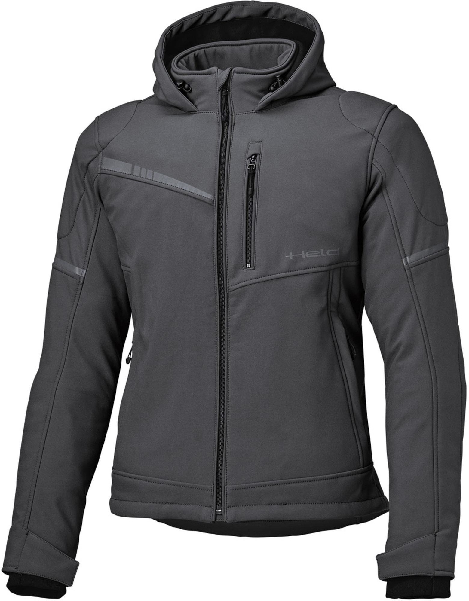 Held Biker Fashion Motorradjacke Curb Softshell Motorrad Textiljacke Ellenbogenprotektoren enthalten,Schulterprotektoren enthalten