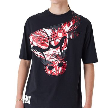 New Era Print-Shirt NBA Oversized INFILL Chicago Bulls