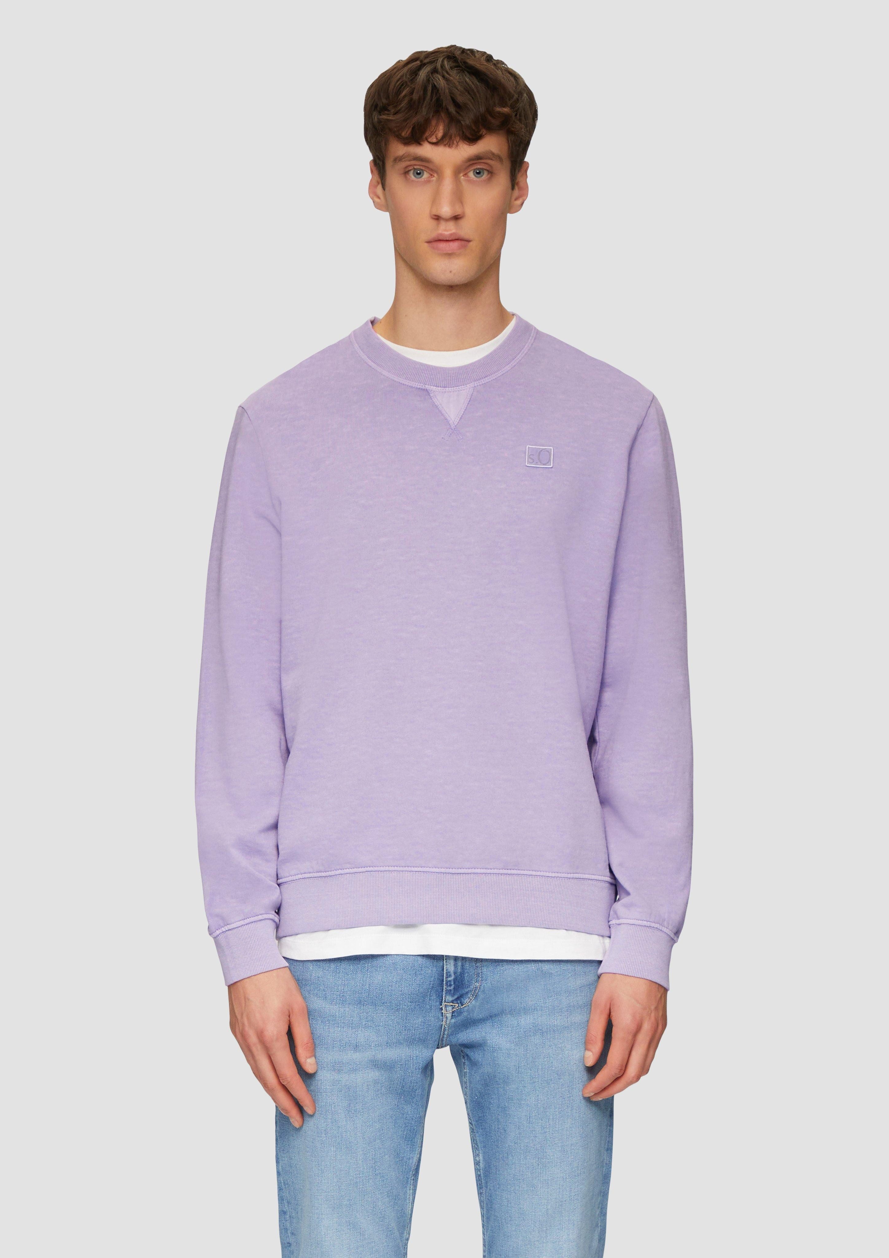 s.Oliver Sweatshirt Sweatshirt mit Garment Dye günstig online kaufen