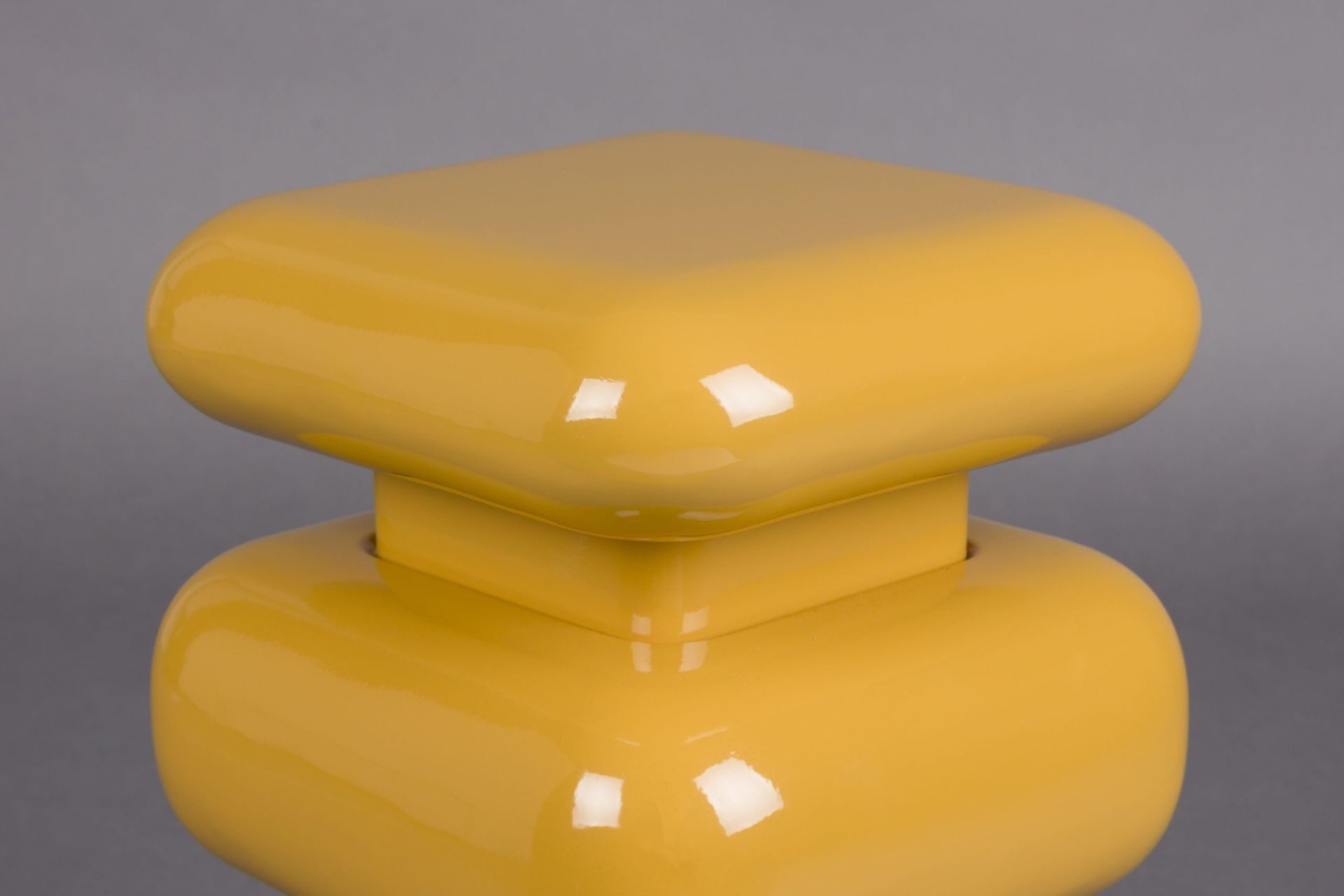 Dutchbone Beistelltisch Retro Hocker Couchtisch Stubby 70's Metall