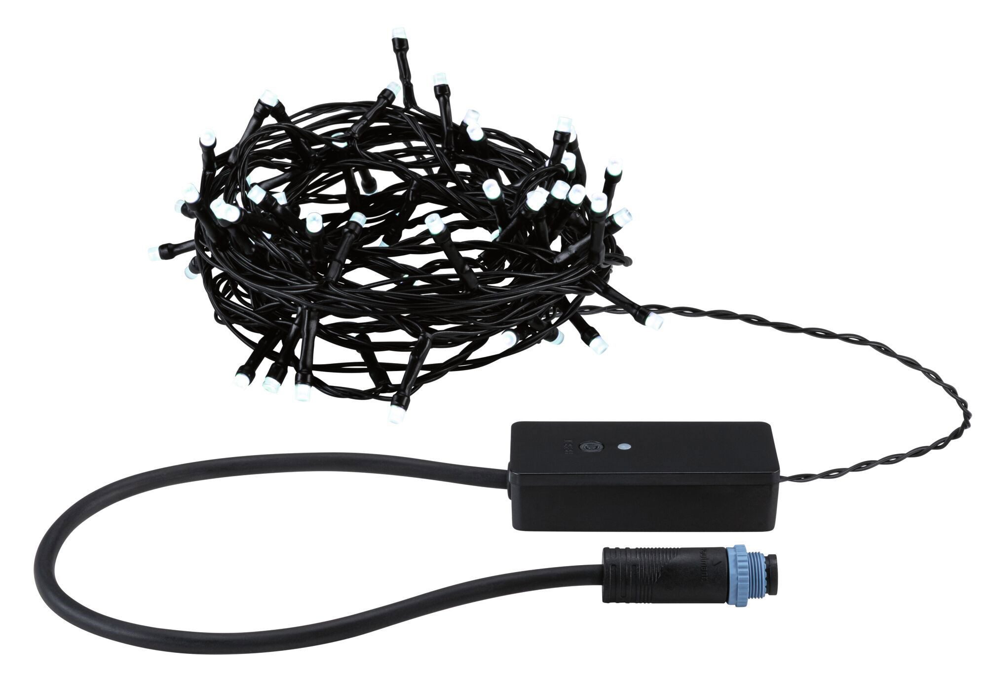 Paulmann LED-Lichterkette Yuna IP44 Schwarz, 1-flammig, dimmbar