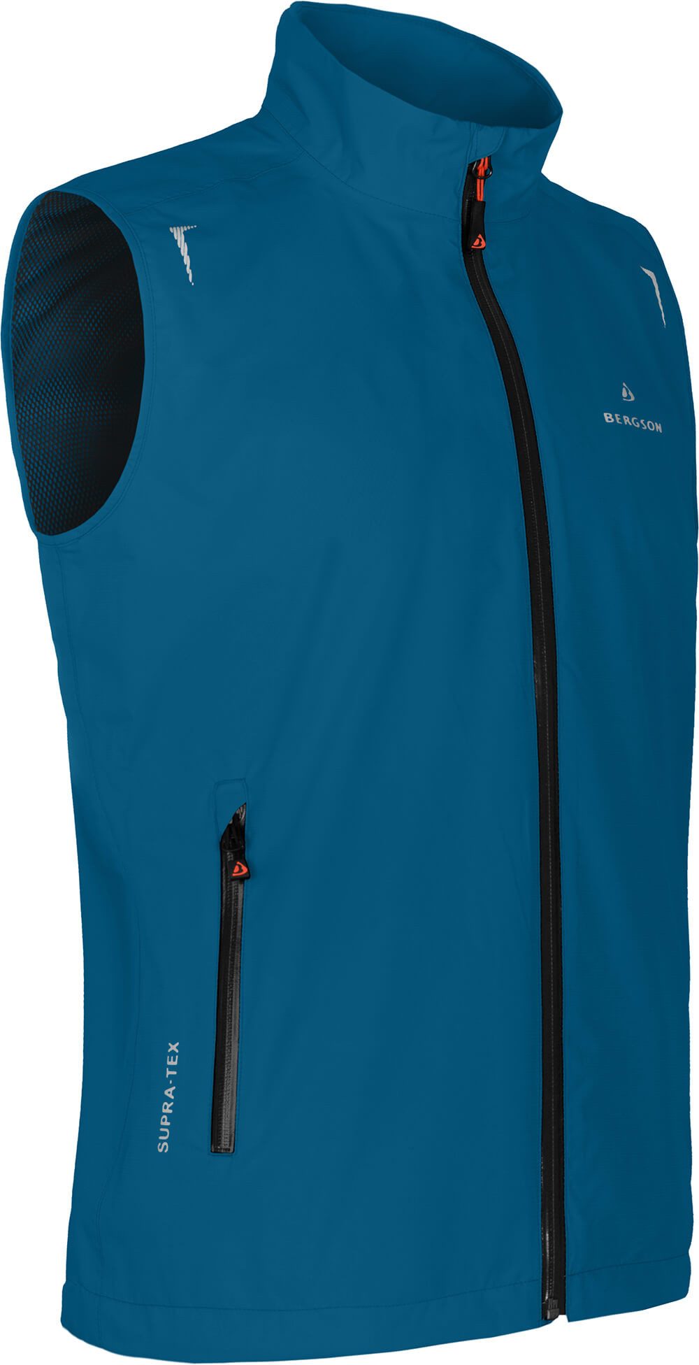 Bergson Regenjacke EGGEN Weste Herren Regenweste, günstig online kaufen