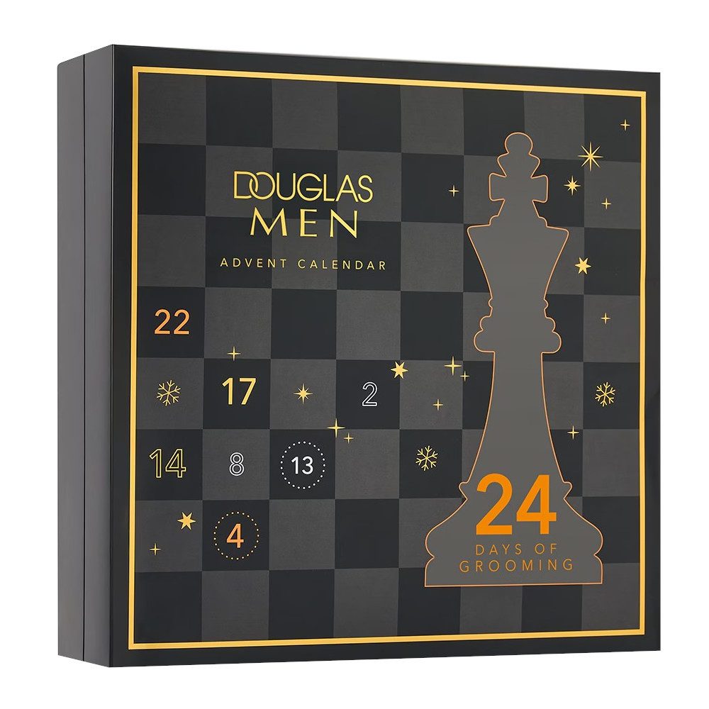 Douglas Adventskalender Douglas Men Pflege Adventskalender 2025 – 24 Pflege-Überraschungen (24-tlg), 24 Pflege-Highlights für Männer – von Creme bis Bartseife