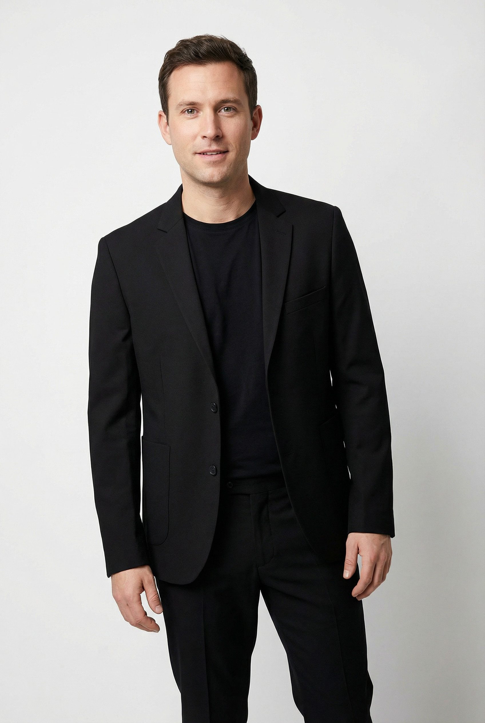 LINDBERGH Sakko mit Viskose und Stretch, in melierter Optik