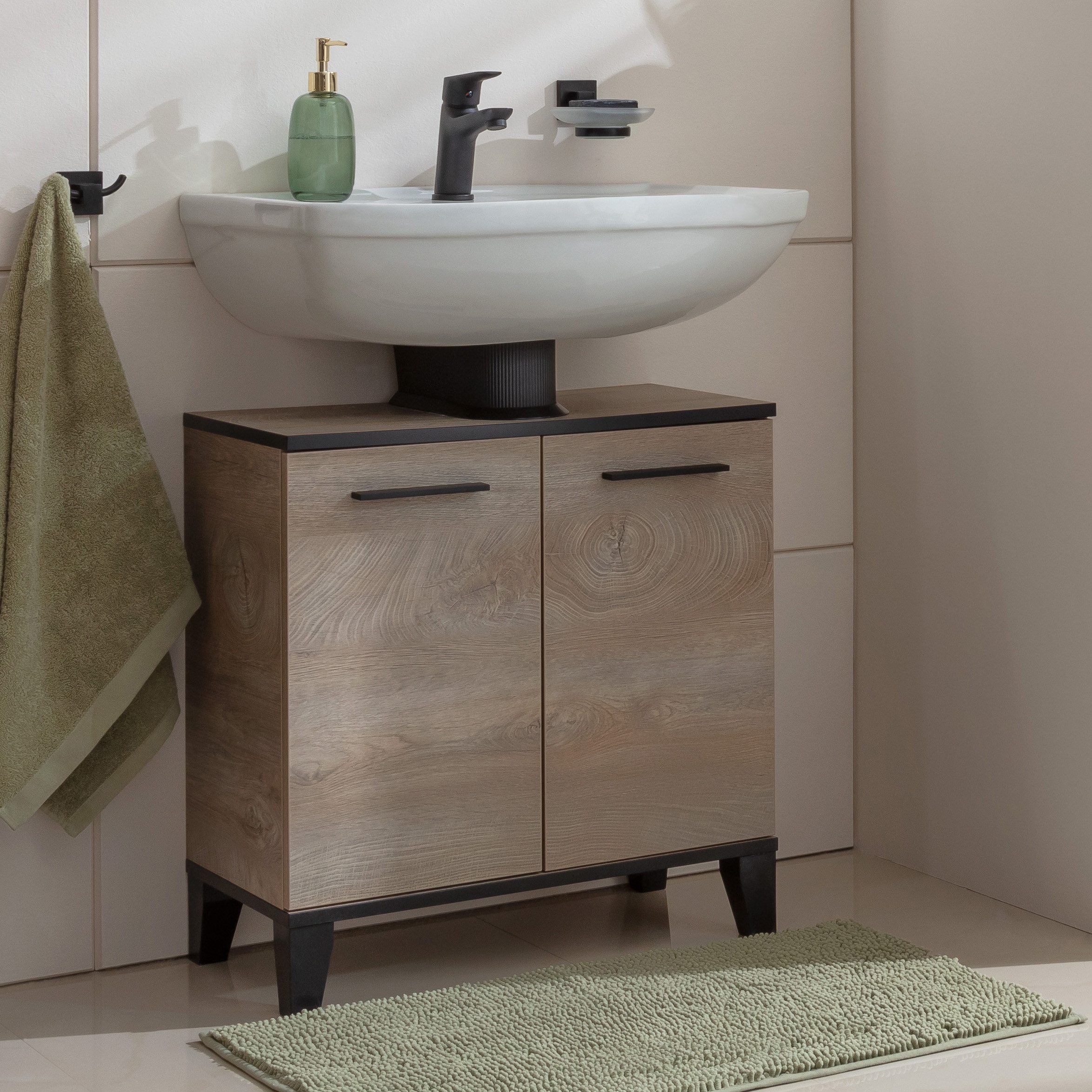 FACKELMANN Waschbeckenunterschrank TE-A Beckenunterschrank