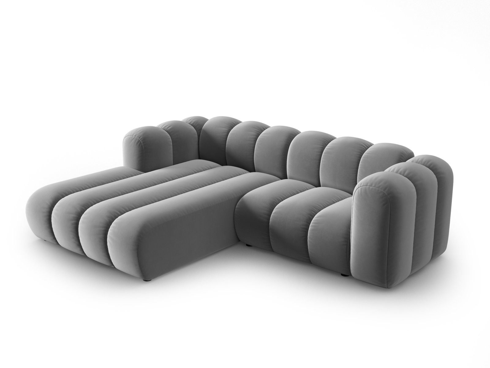 Micadoni Ecksofa Lupine, modular 3-Sitzer günstig online kaufen