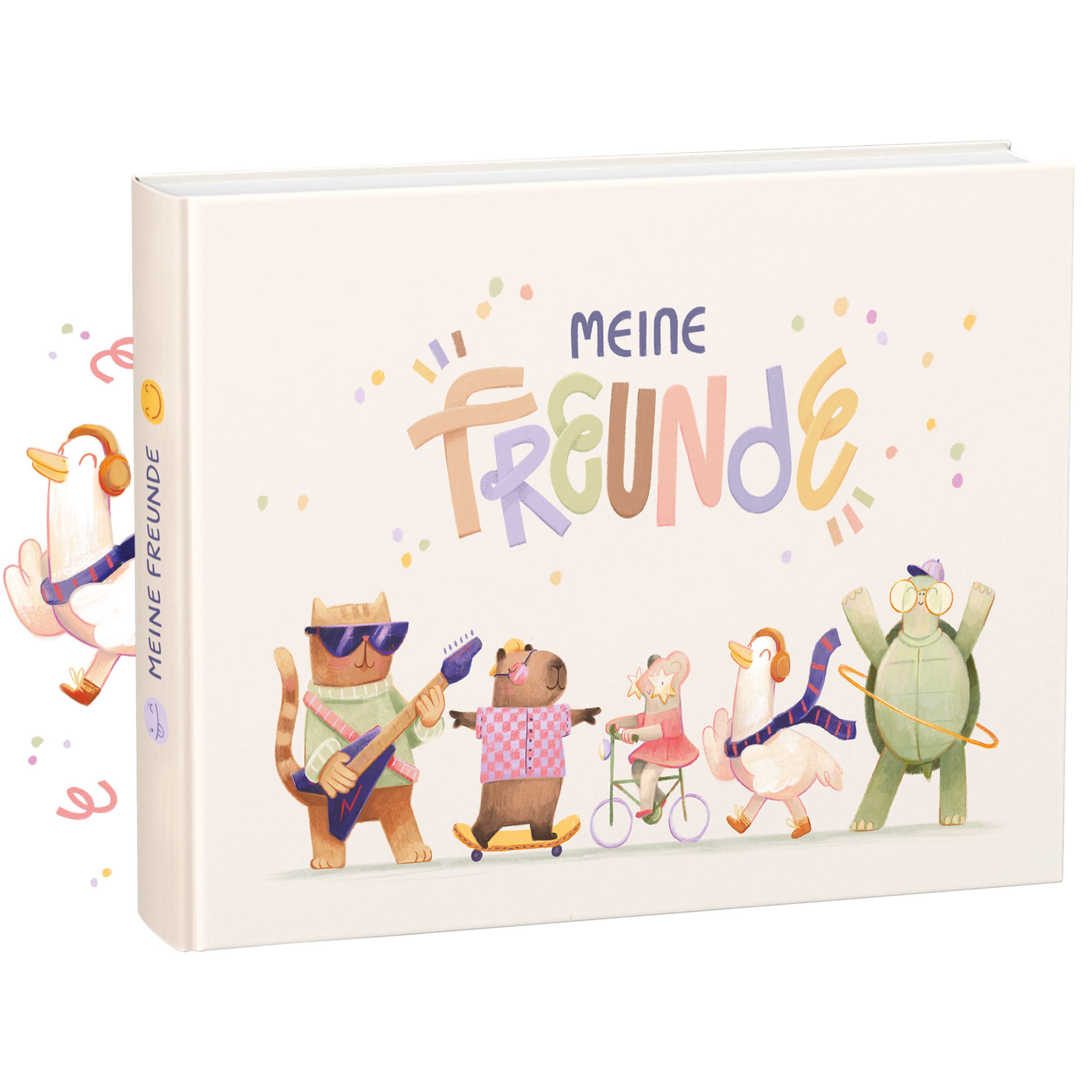 mintkind Freundebuch Freundebuch Grundschule - Erinnerungsbuch 80 Seiten