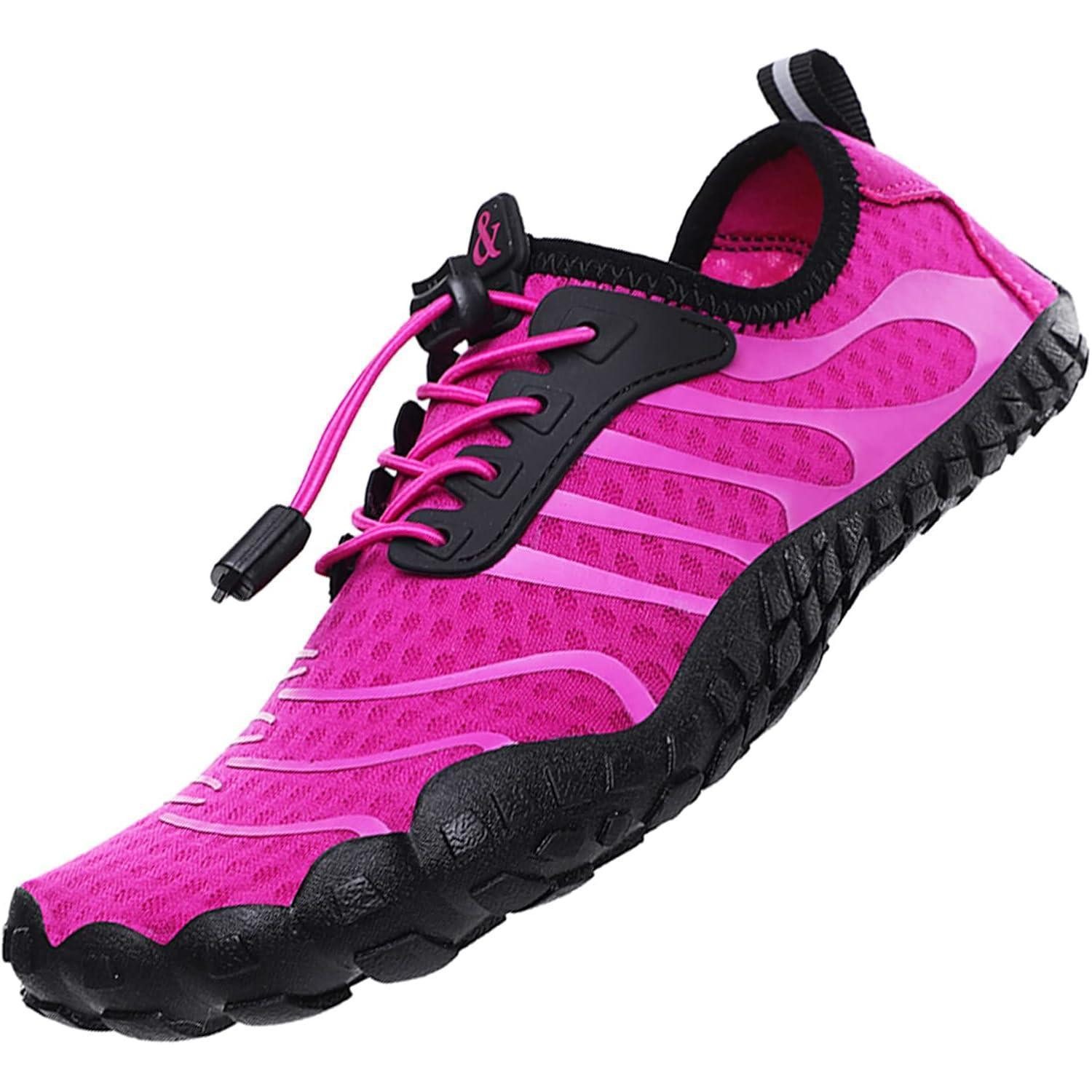 Wasserschuhe Strandschuhe Unisex Barfußschuhe Drainage 39 EU Lila Wasserschuh