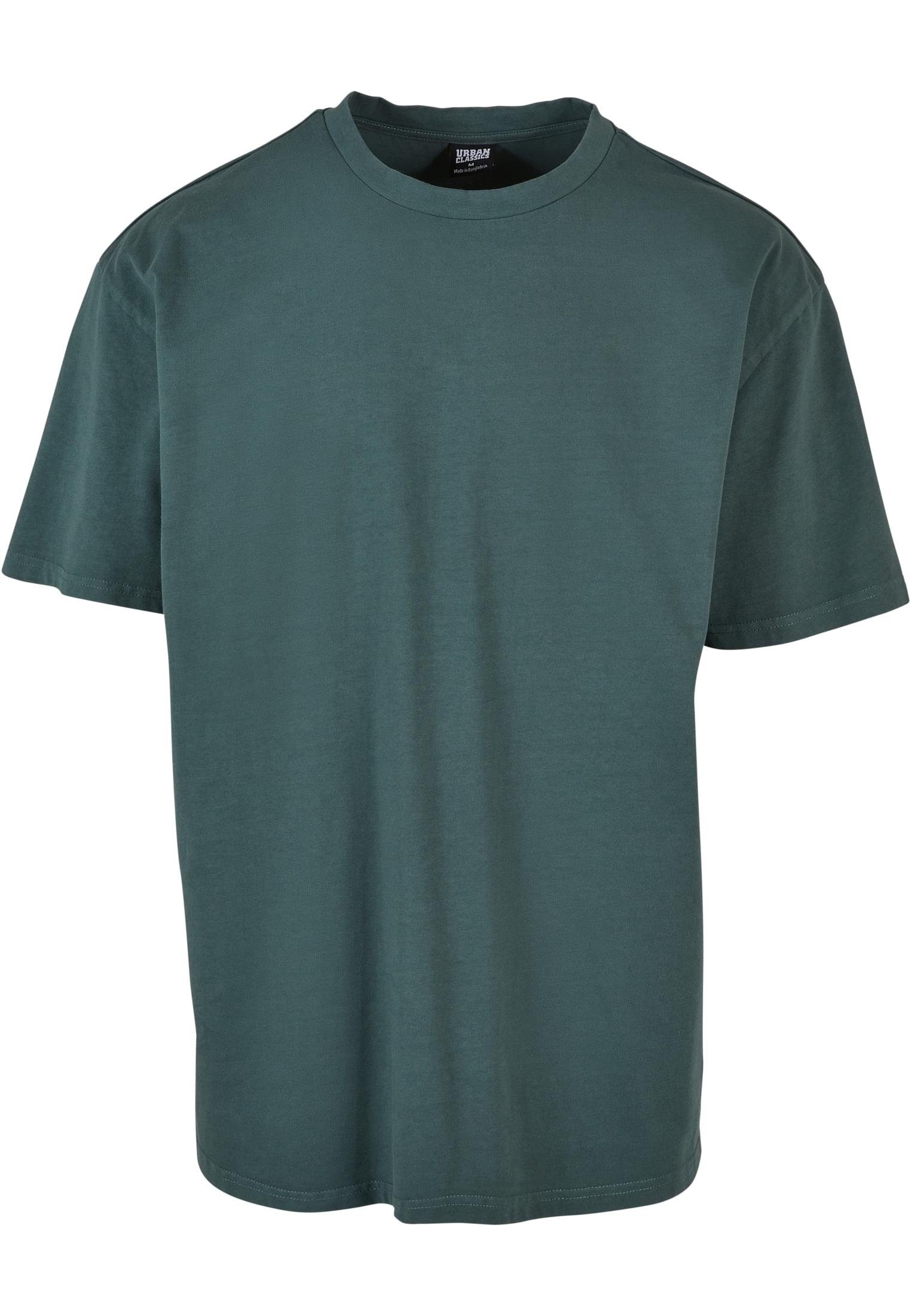 (1-tlg) bottlegreen Herren Tee Dye Kurzarmshirt Heavy CLASSICS URBAN Garment Oversized