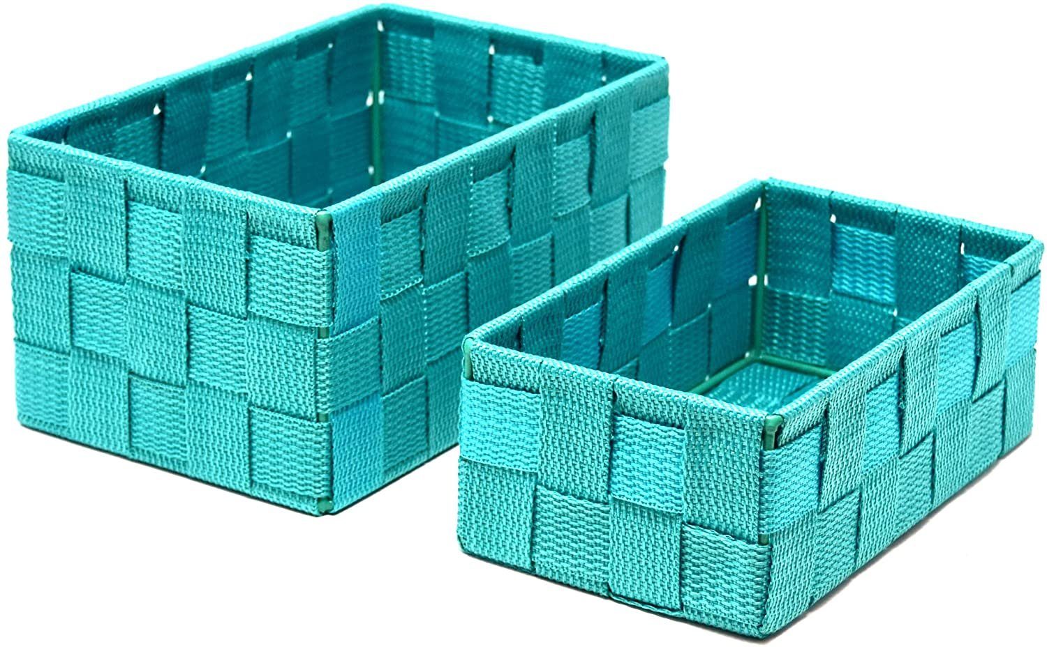 Lashuma Aufbewahrungskorb (Set, 2 St), moderne Körbchen mit Flechtmuster tü günstig online kaufen