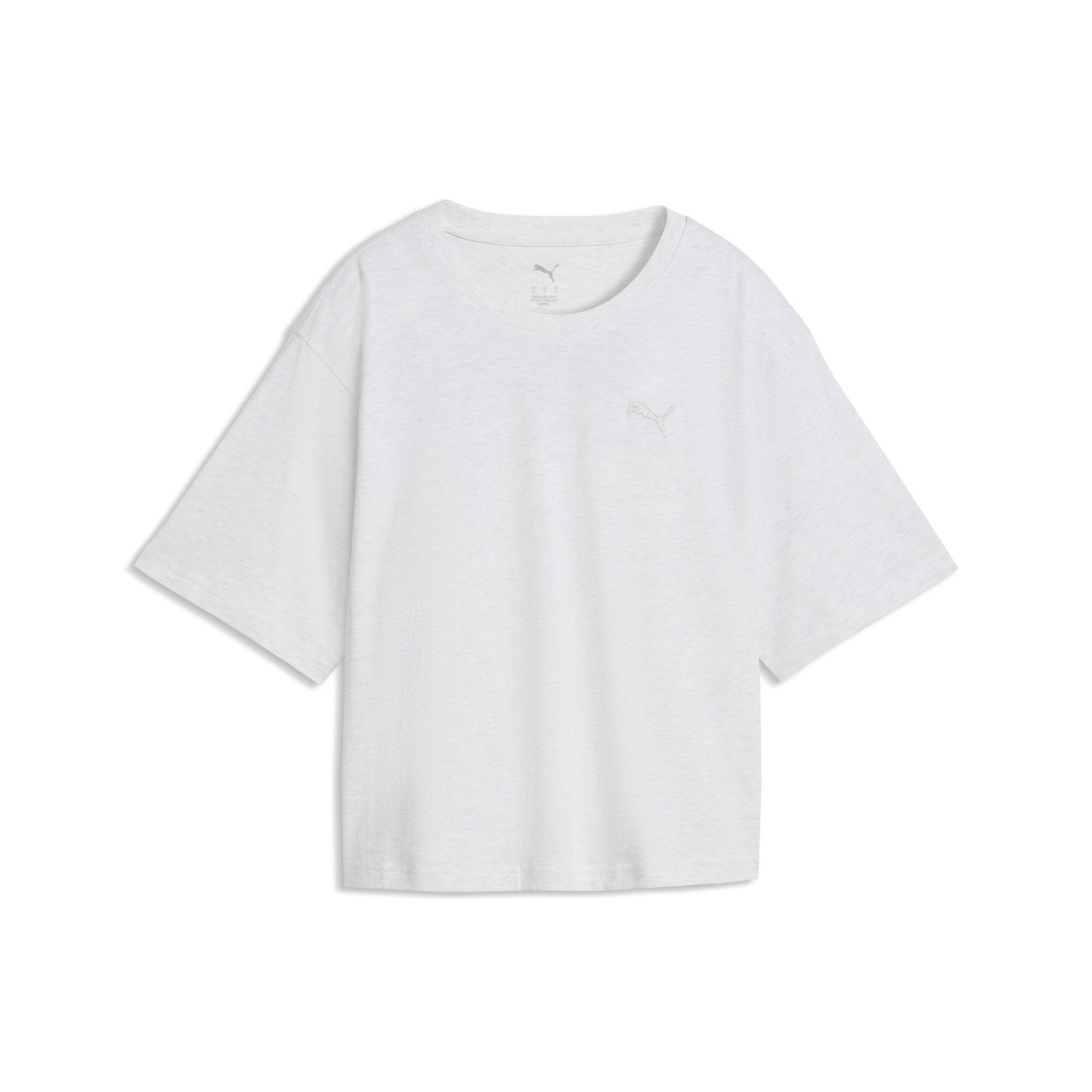 PUMA T-Shirt CLASS RELAXED GRAPHIC TEE mit kurzem Schnitt, Kurzarmdesign, unifarbenes Design, Relaxed Fit